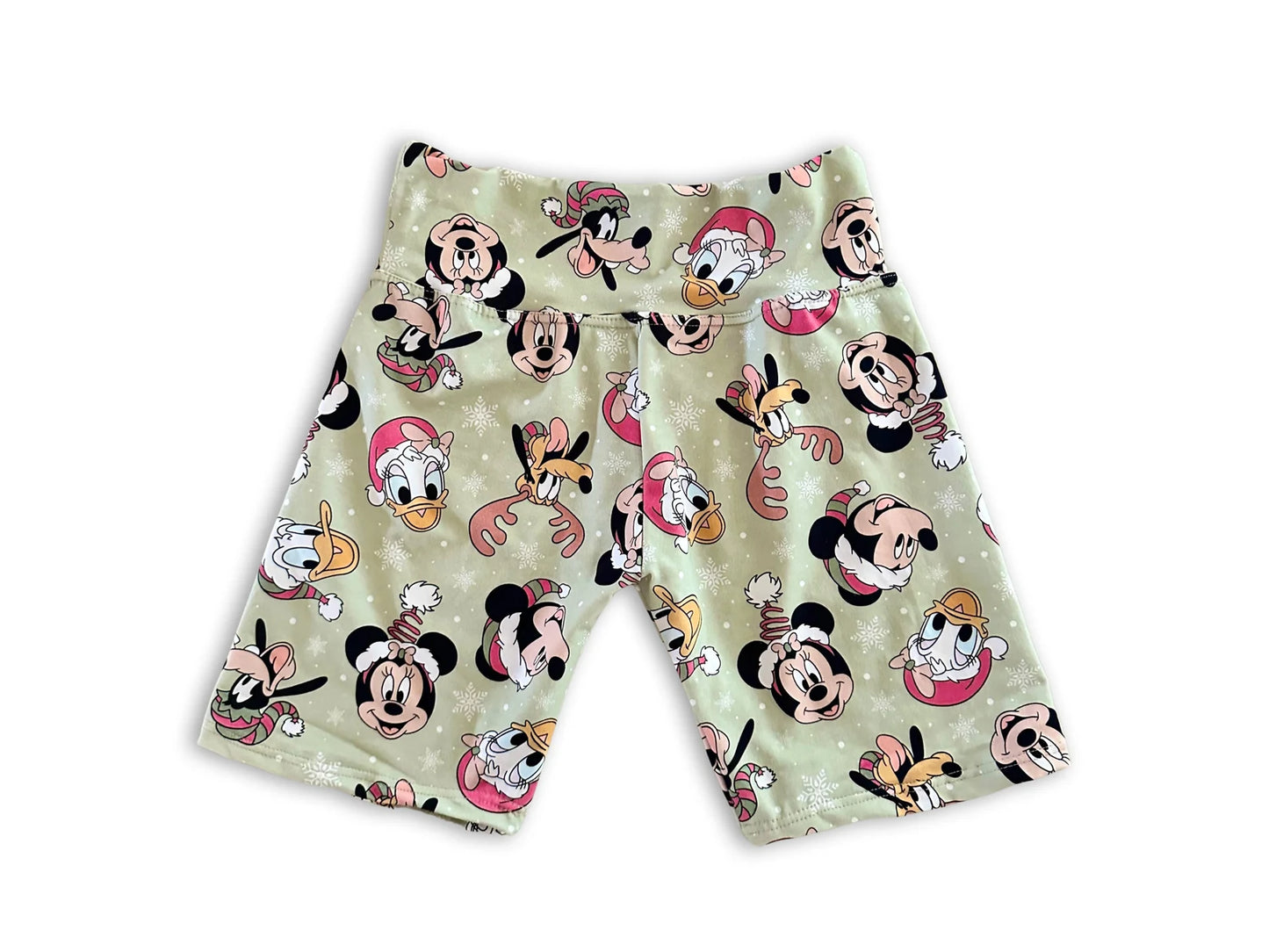 Adult Handcrafted Fab 5 Christmas Bike Shorts