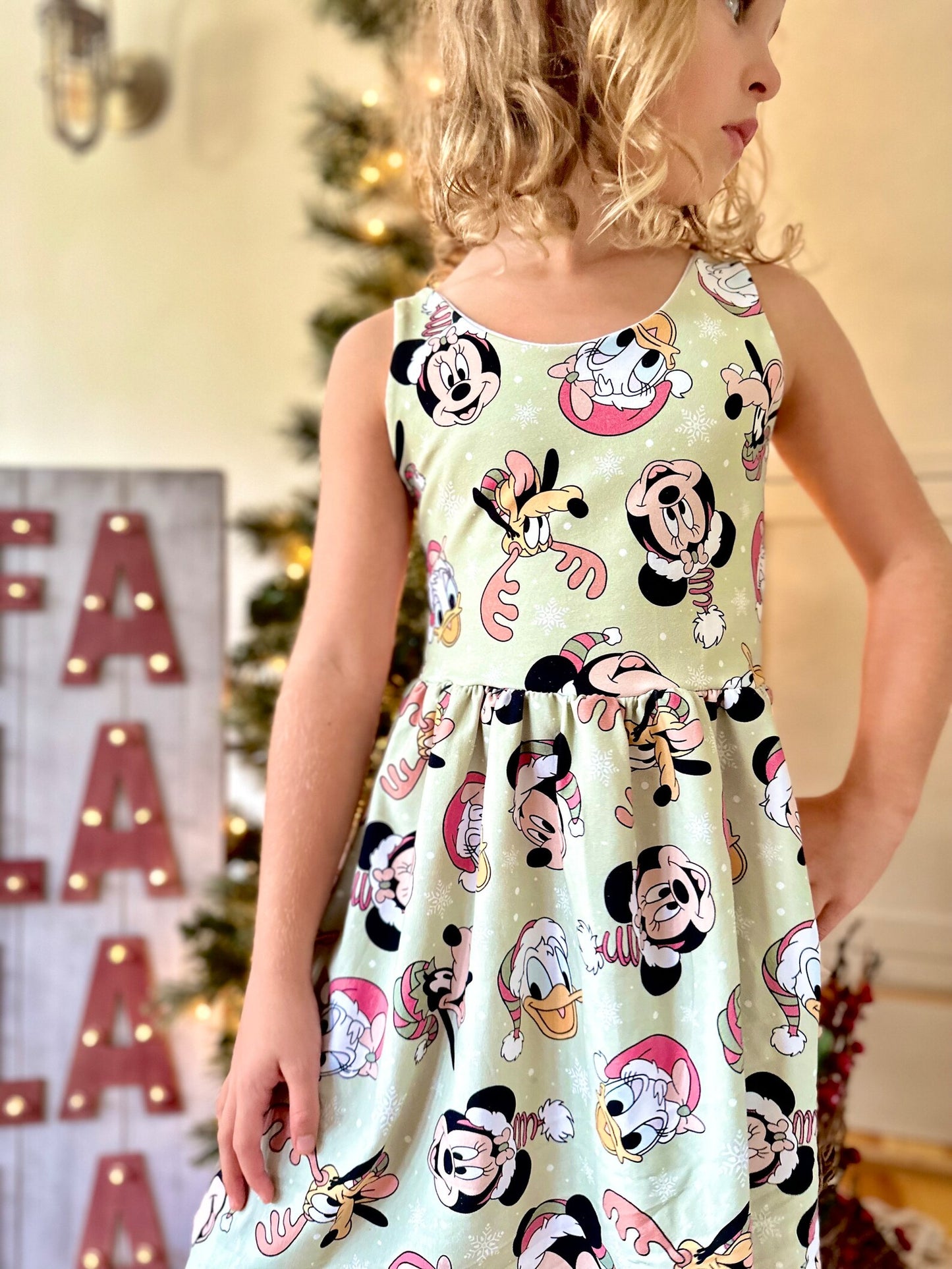 Fab 5 Friends Christmas Dress