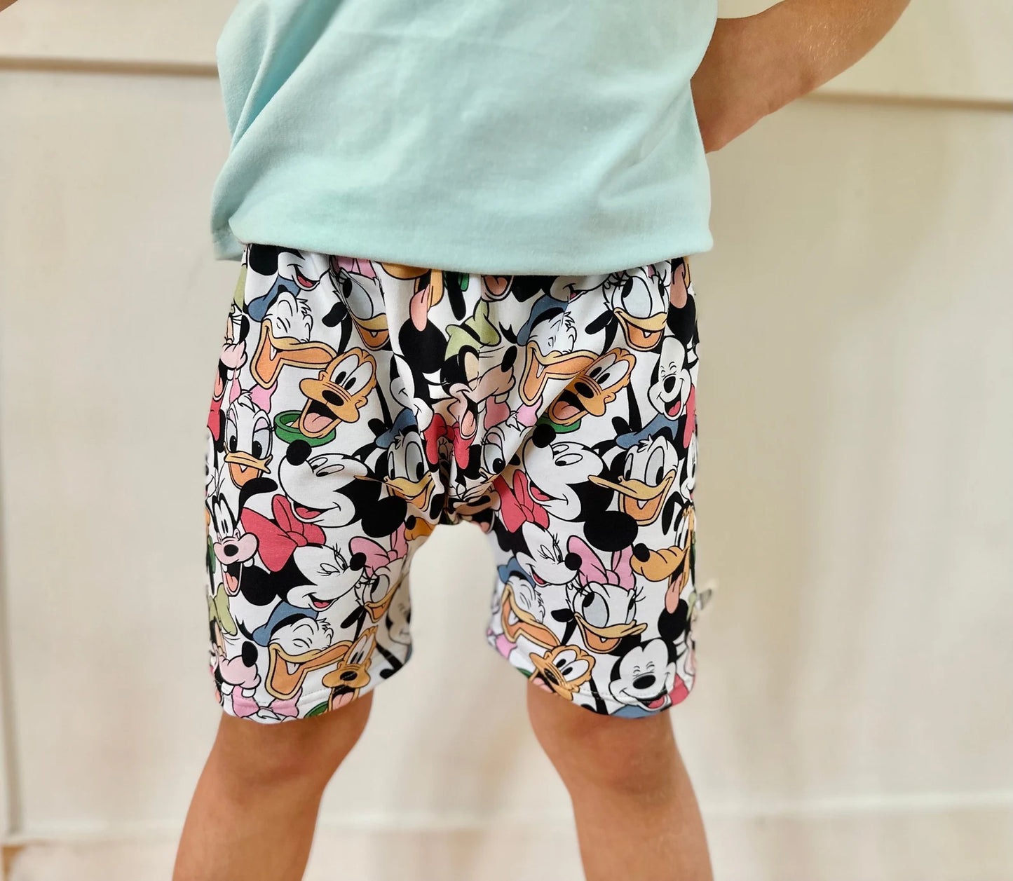 Kids Handcrafted Fab 5 Friends Crew Shorts