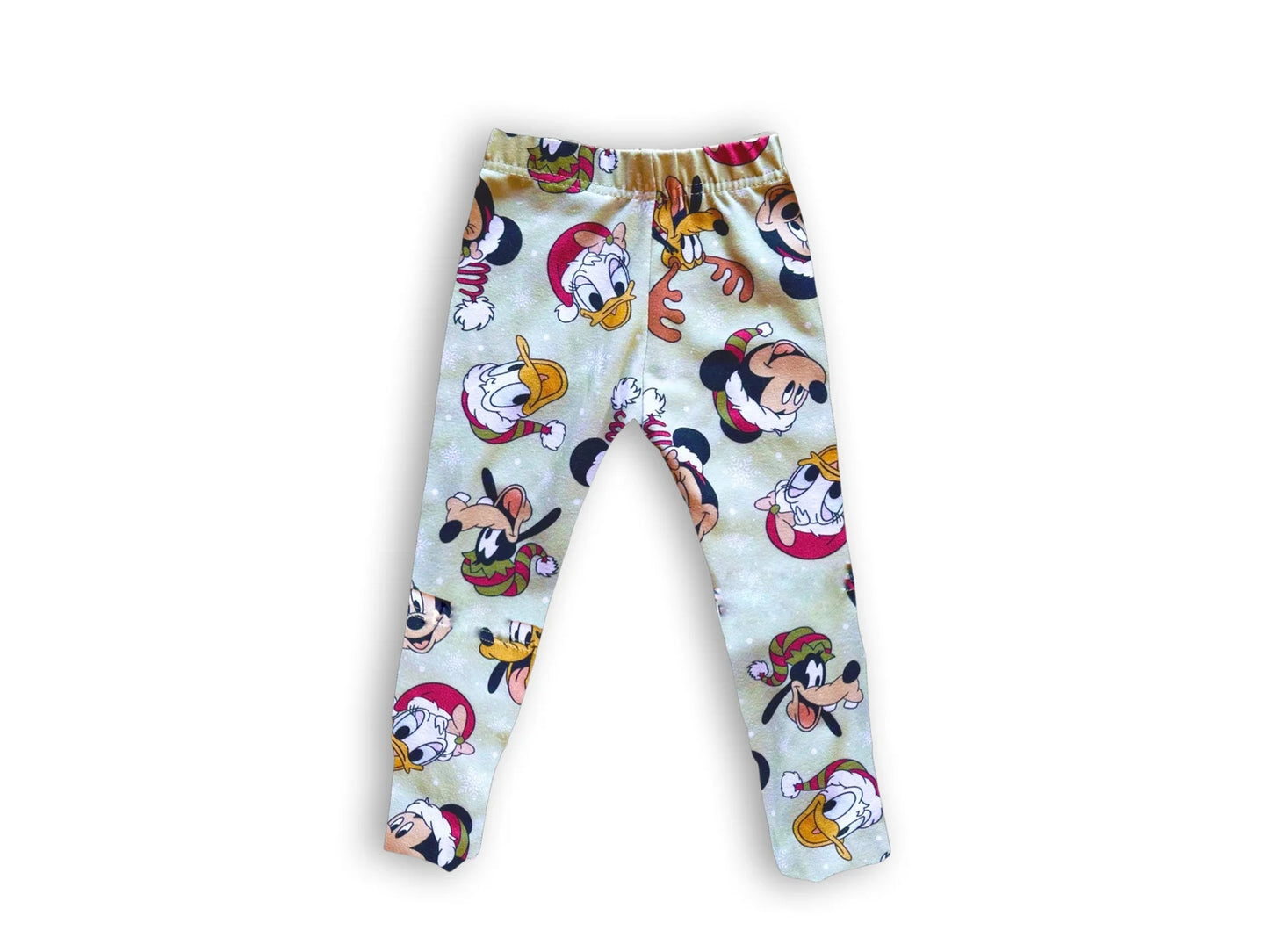 Kids Handcrafted Fab 5 Christmas Leggings