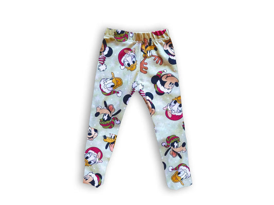 Kids Handcrafted Fab 5 Christmas Leggings