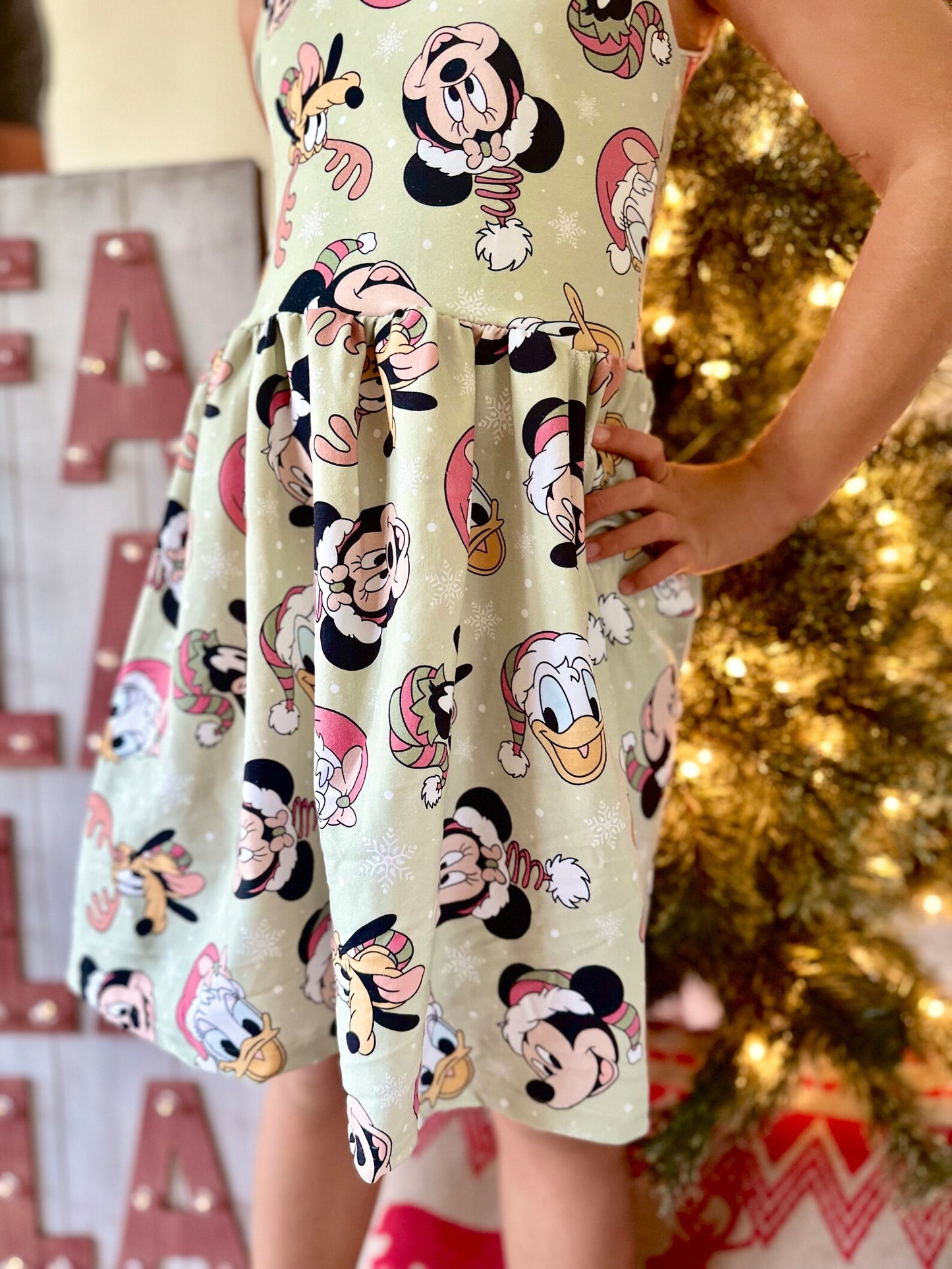 Fab 5 Friends Christmas Dress