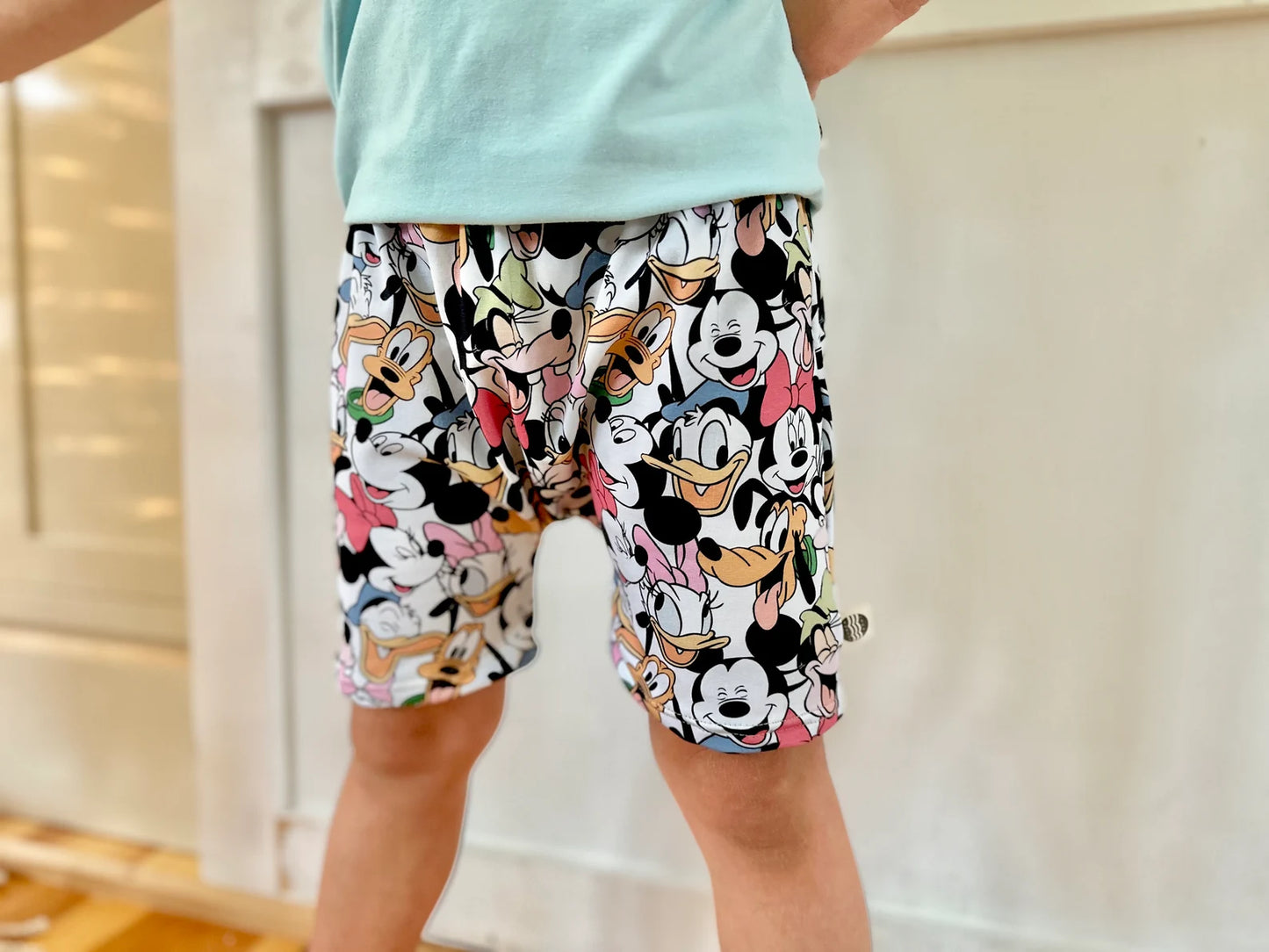 Kids Handcrafted Fab 5 Friends Crew Shorts