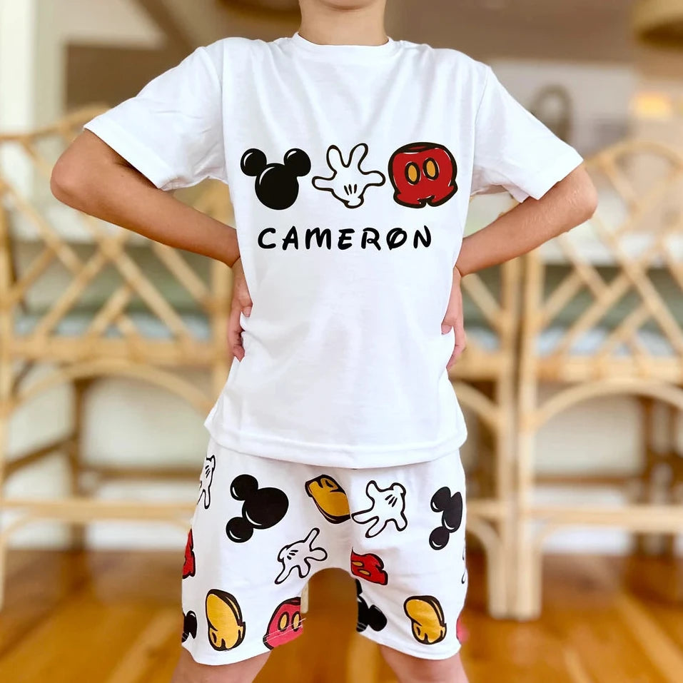 Kids Handcrafted Magic Mouse Crew Shorts