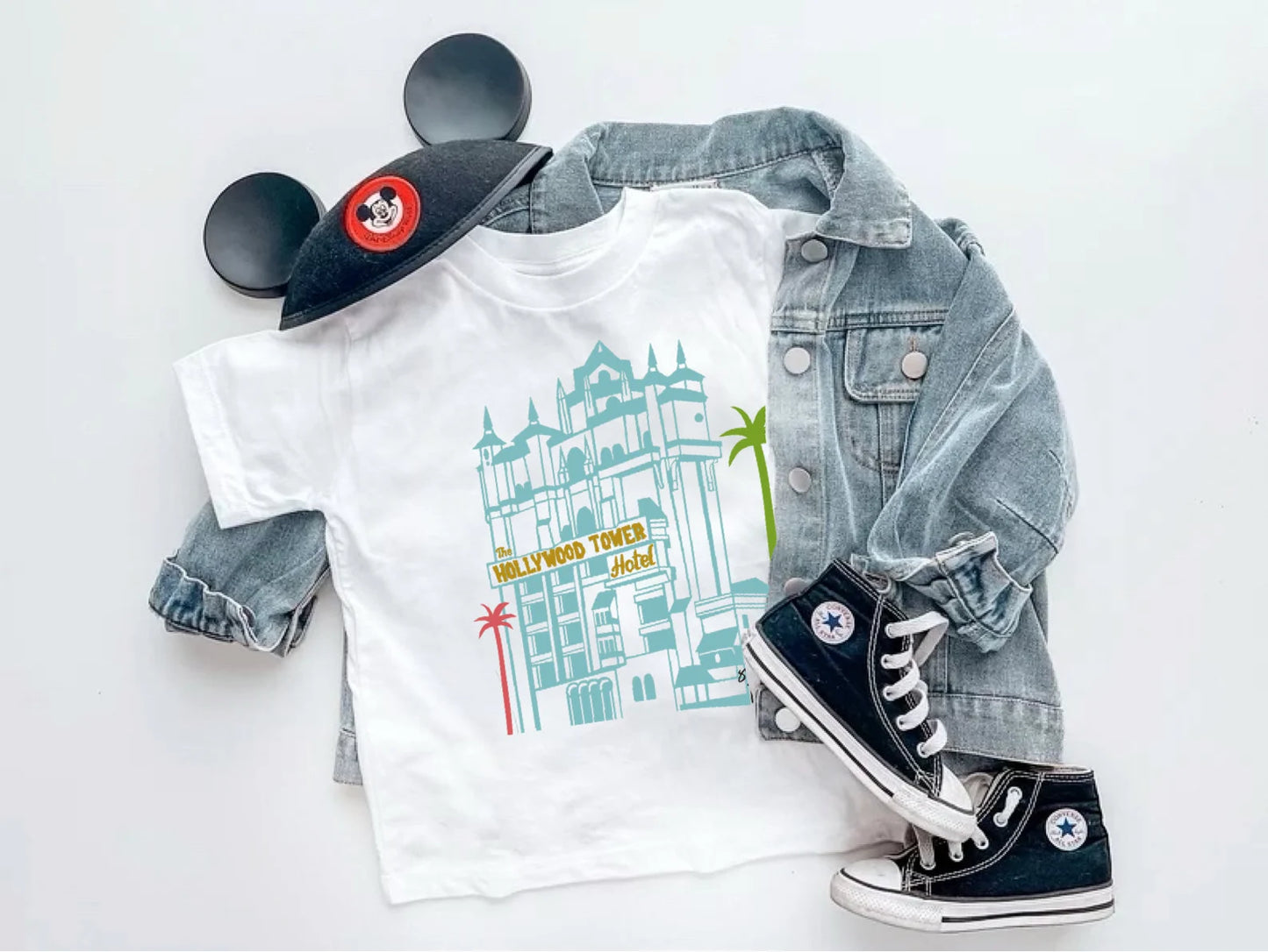 Terrifying Tower Family Graphic Tee