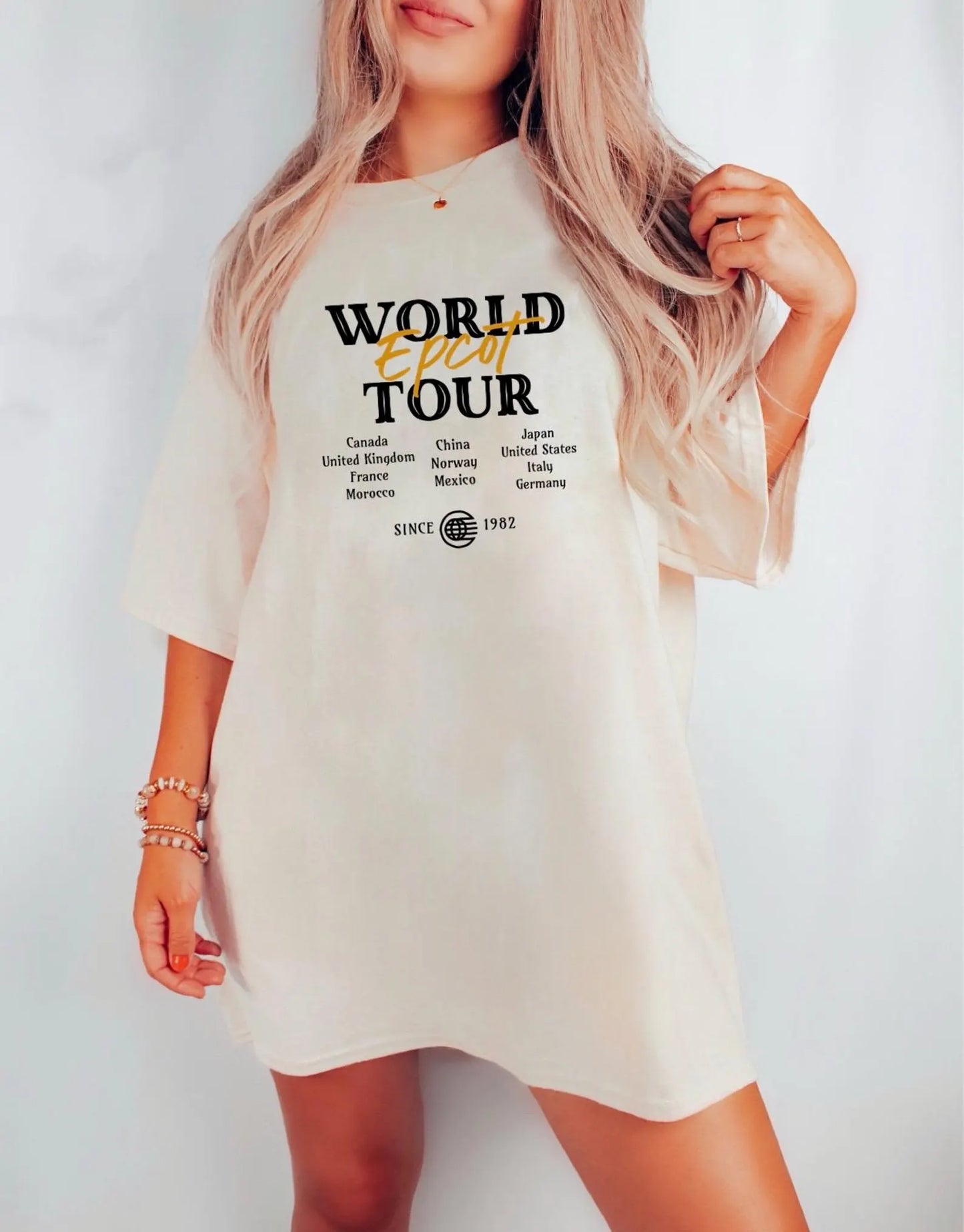 World Tour World Showcase Band Graphic Tee