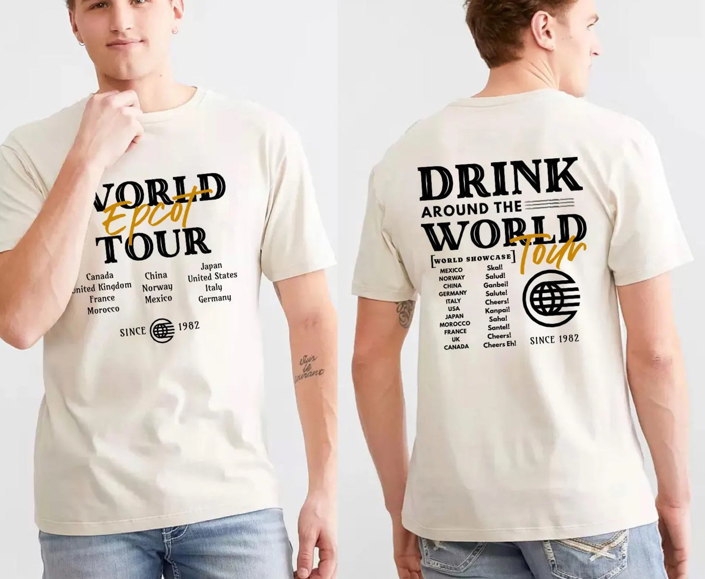 World Tour World Showcase Band Graphic Tee