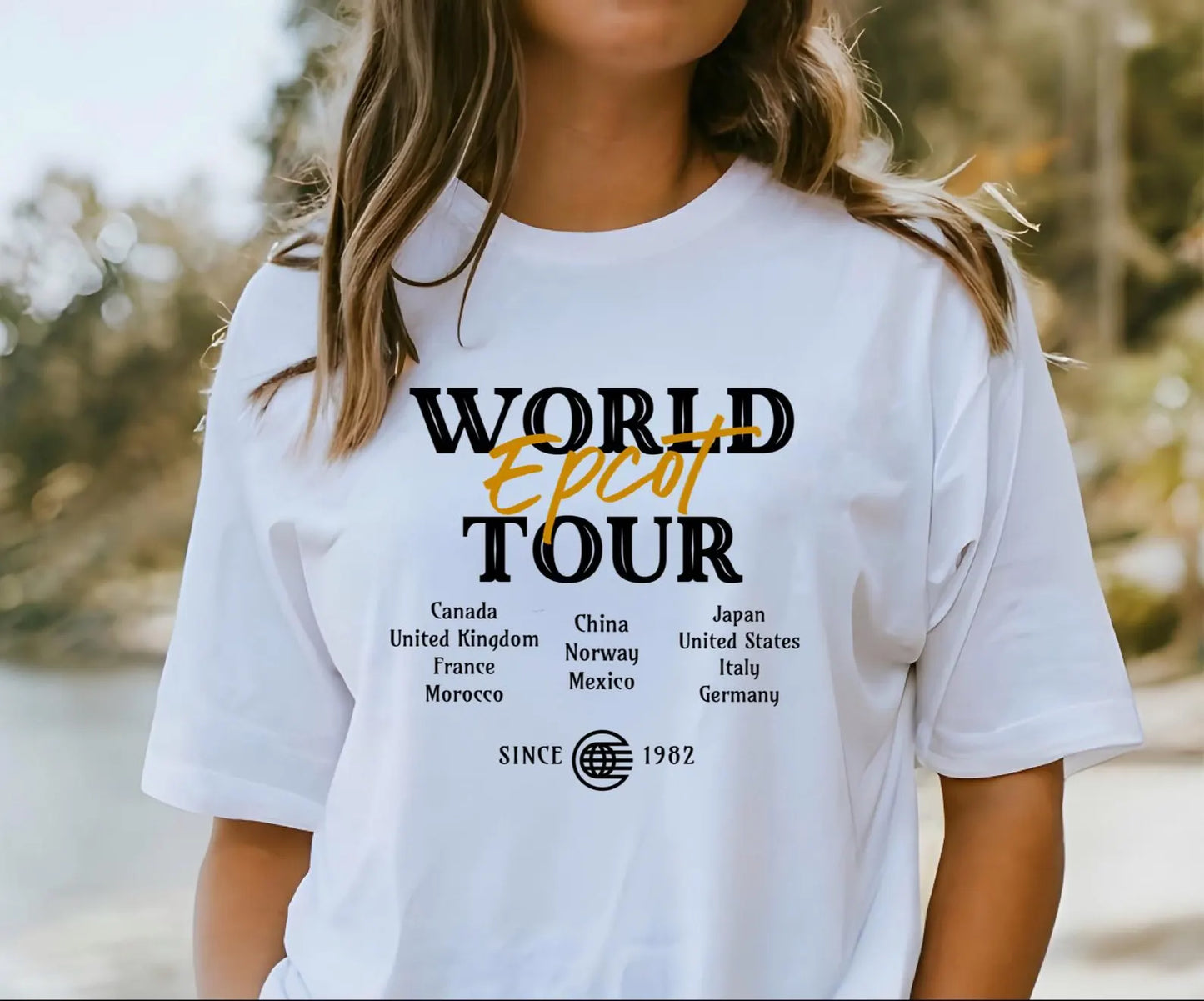 World Tour World Showcase Band Graphic Tee