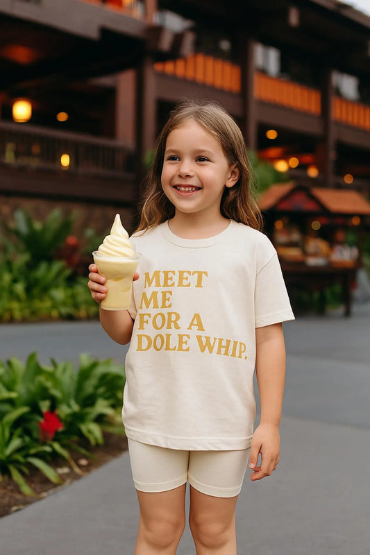 Meet Me for a Whip Kids Graphic Tee