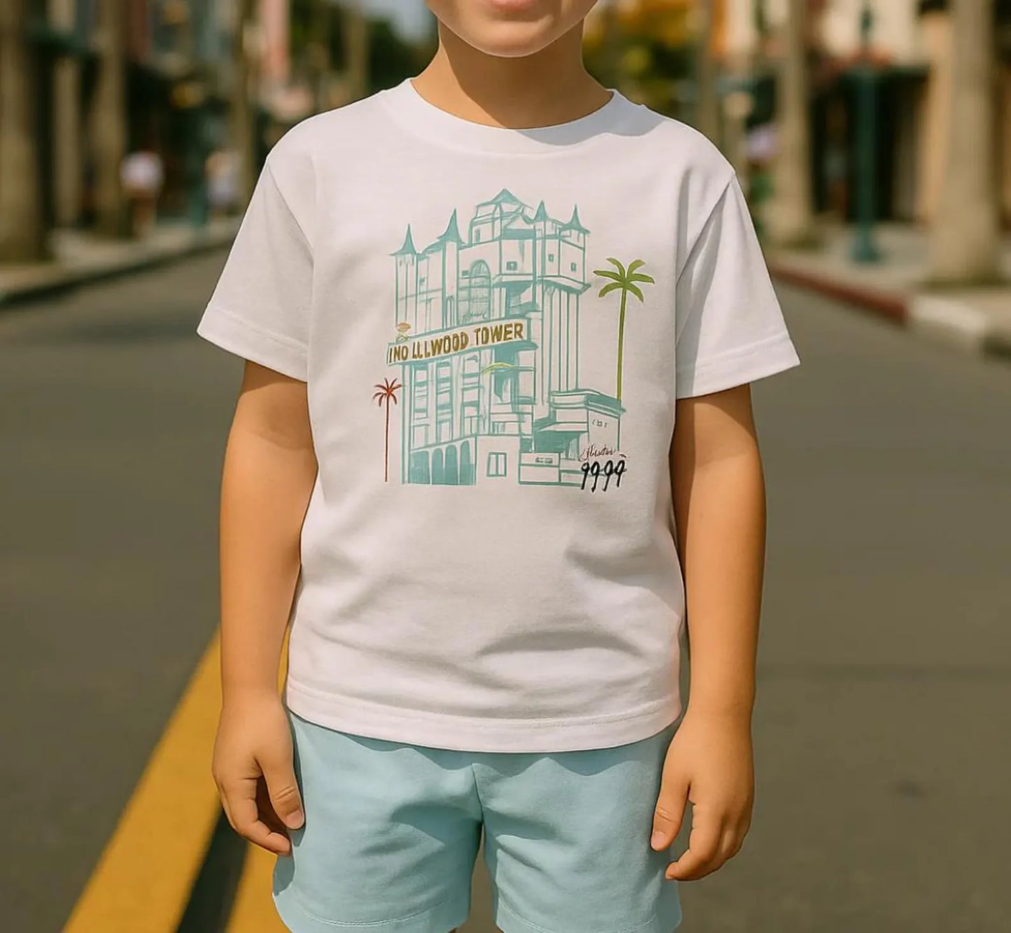 Terrifying Tower Family Graphic Tee