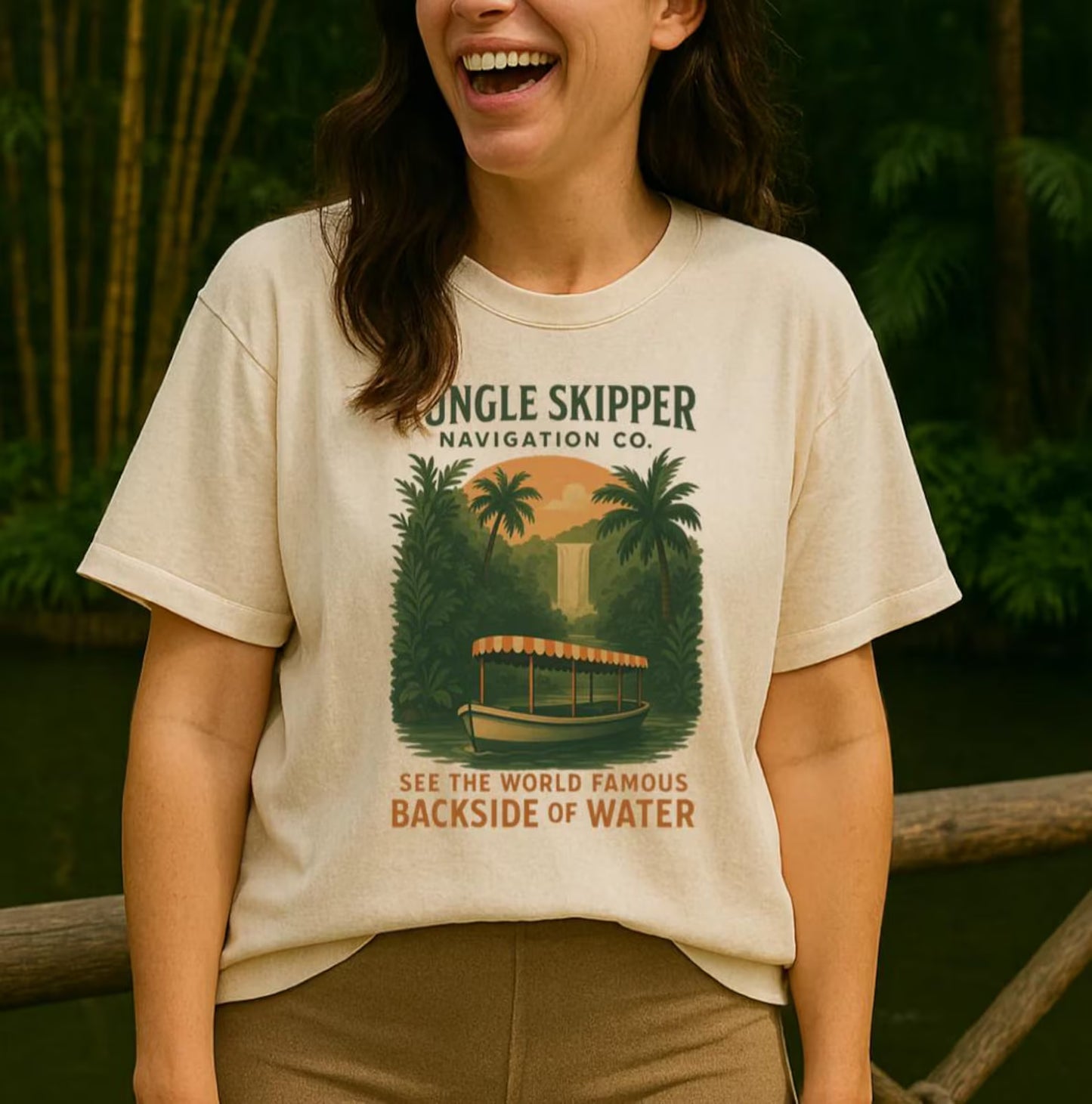 Jungle Skipper Navigation Co. Adult Graphic Tee