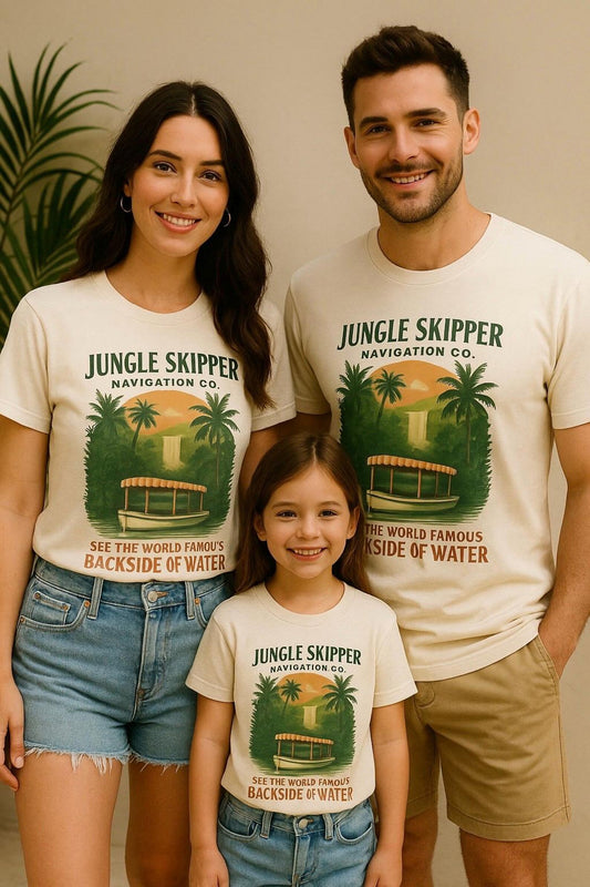 Jungle Skipper Navigation Co. Family Graphic Tee