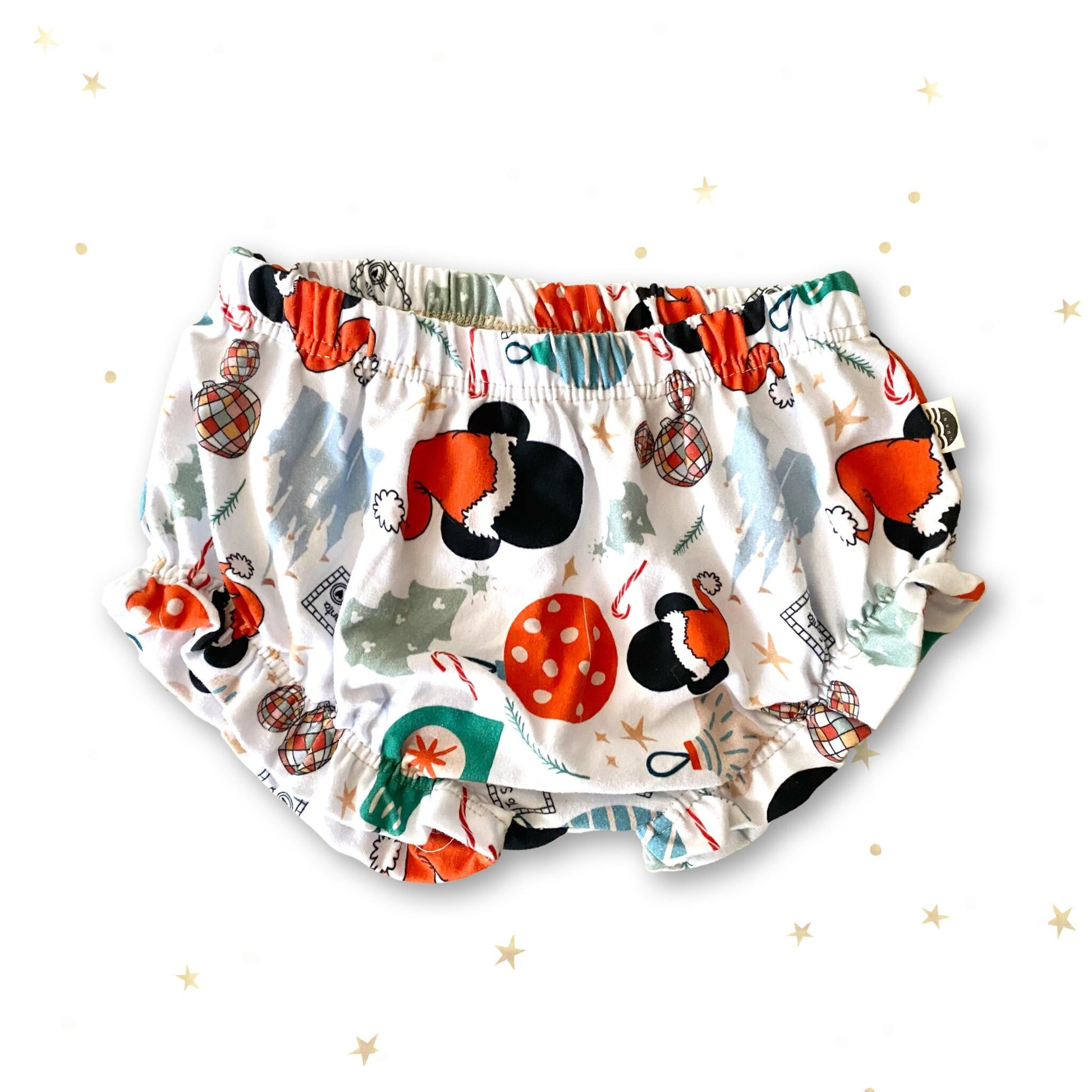 Girls Christmas Mickey Ruffle Shorts, Kids, Disney Christmas girls, Disney shorts, Girls Disney Shorts, Halloween Disney Ruffle Shorts