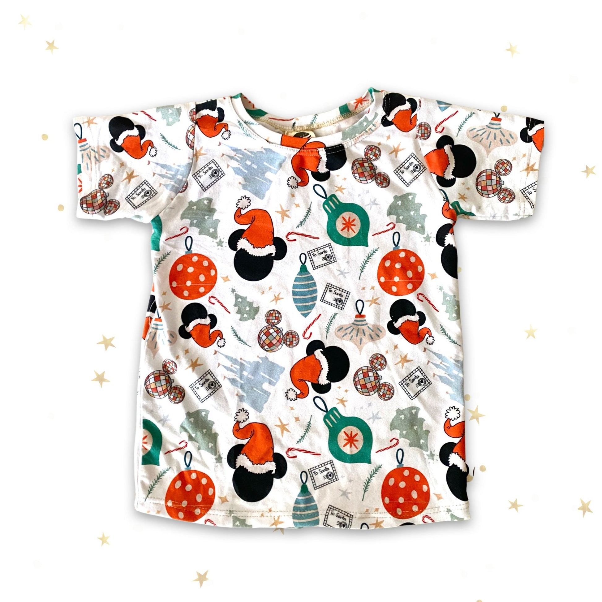 Christmas Mickey T-shirt, Disney World Christmas Tee, Disney Vacation Tee for Kids, Disney Trip T-shirt, Mickey tee, Kids Christmas Disney