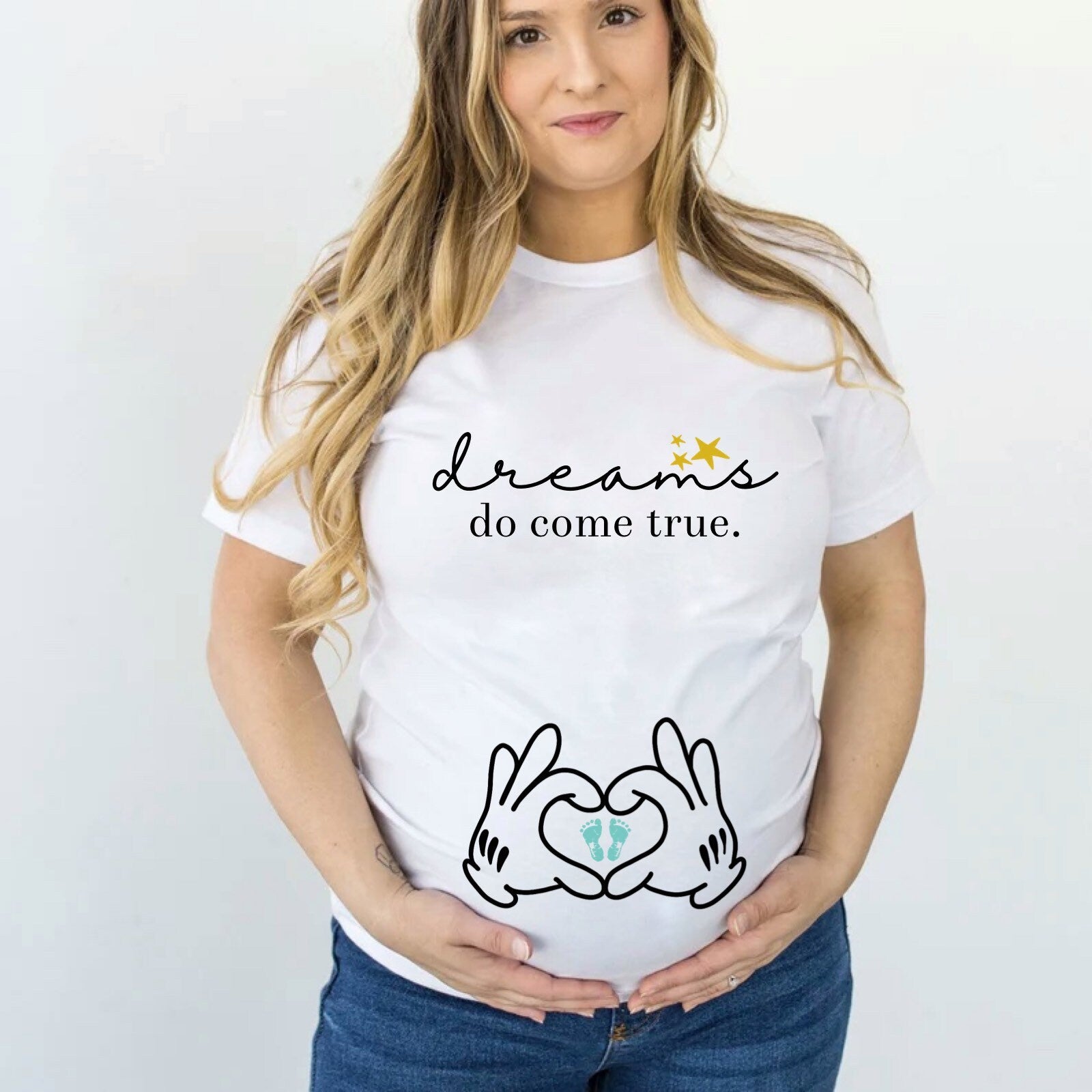 Baby Announcement Tee Disney, Pregnancy Announcement Tee, Disney Baby Announcement Tee, Mom To Be Disney Tee, Mickey Mom Tee