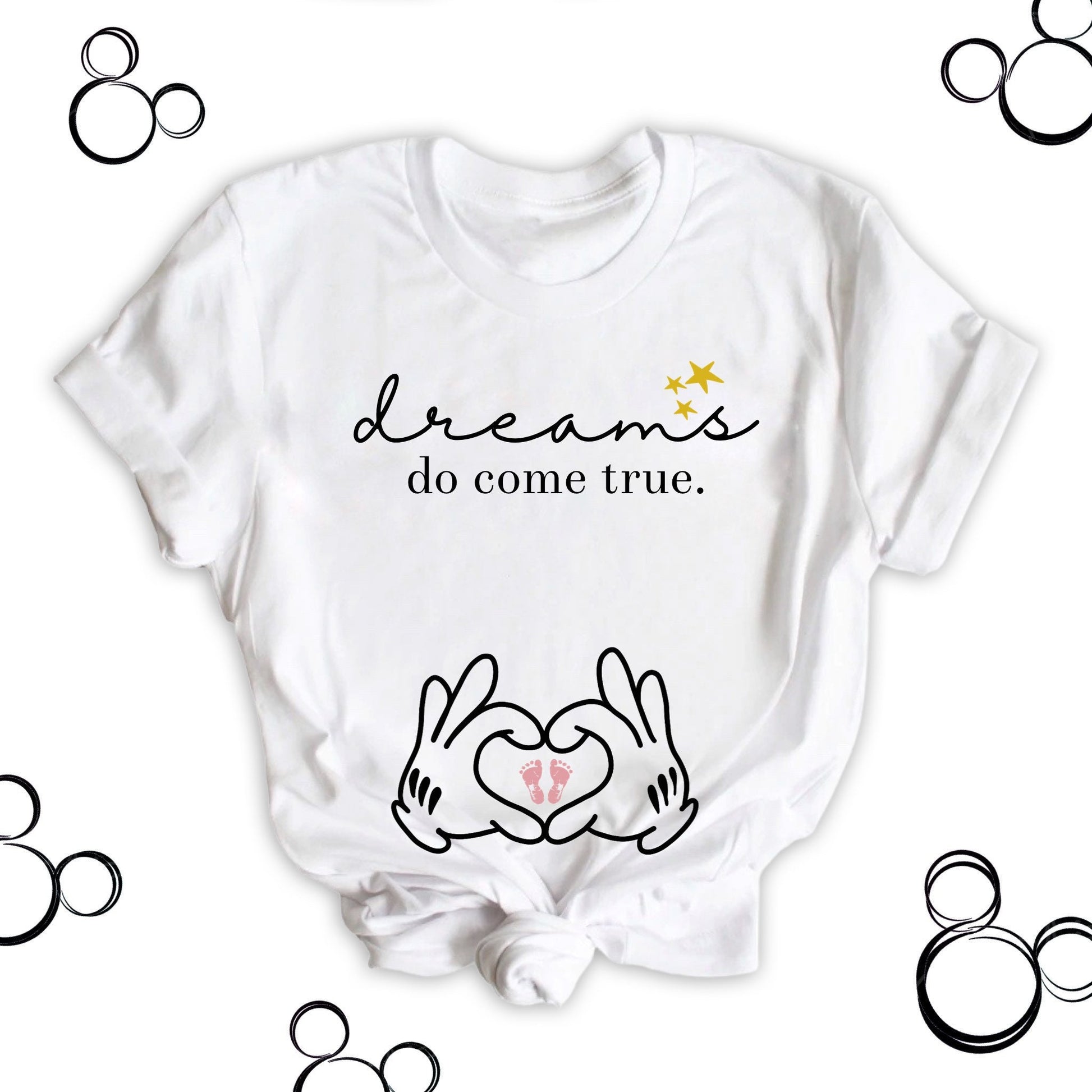 Baby Announcement Tee Disney, Pregnancy Announcement Tee, Disney Baby Announcement Tee, Mom To Be Disney Tee, Mickey Mom Tee