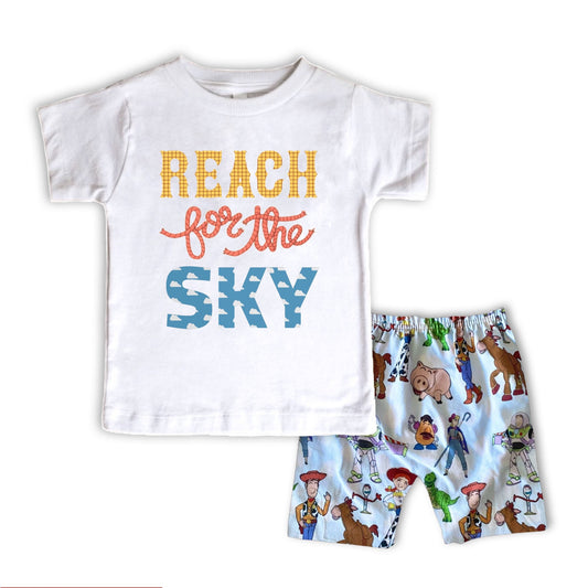 Girls Toy Story Tee Bike Shorts Set, Disney Vacation Tee kids baby Disney Outfit, Kids Toy Story t-shirt, Girls Toy Story Set Outfit