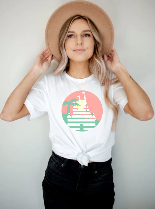 Retro Vintage Disney Graphic Tee, Women’s Disney tee, Magic Kingdom Disney Tee, Adult Disney Tee , Disney Vacation Family Trip Tees