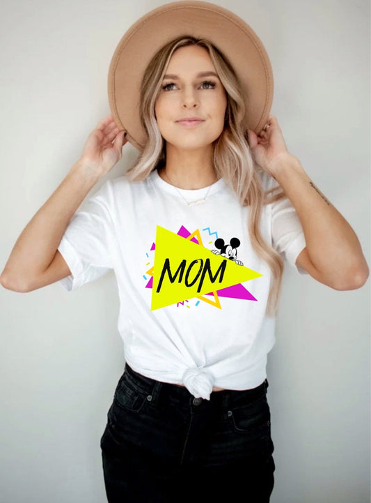 Custom Retro Disney Family Tee, Mom Disney tee, Mickey Mouse club T, Adult Disney Tee, Custom Adult Disney Vacation tee, Family Trip Tee