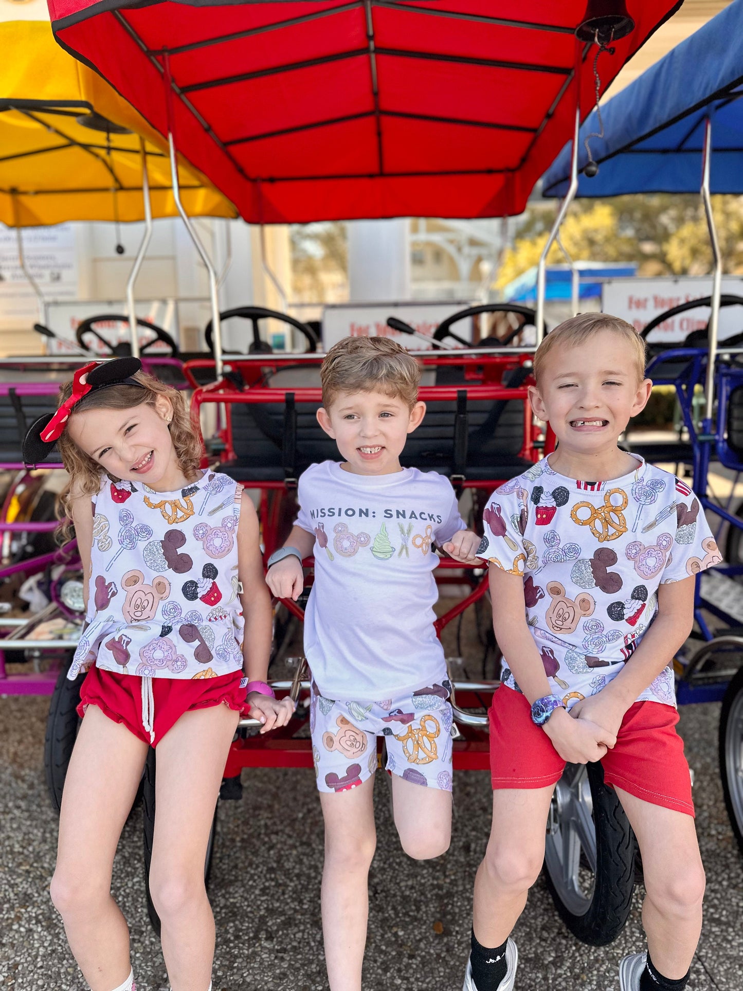Girls Disney Snacks Tank, Theme Park Snack Tee, Disney Vacation Tee for Kids, Disney Trip T-shirt, Mickey tee, Disney Snacks Tank Top Shirt