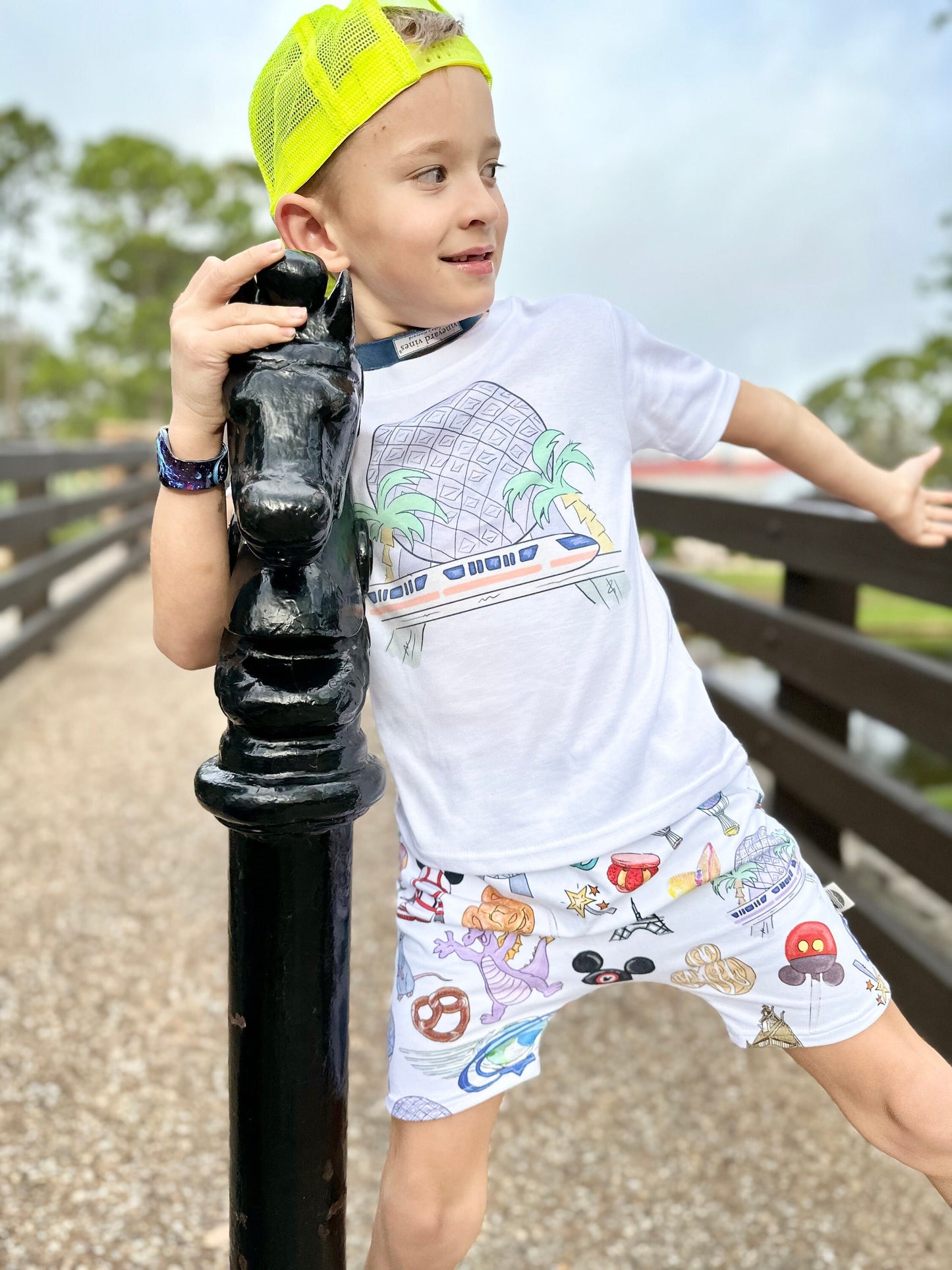 Kids Epcot Crew Shorts, Kids, Baby & Kids Disney Shorts, Mickey Shorts, Boys Disney Shorts, Kids Epcot Outfit, Figment