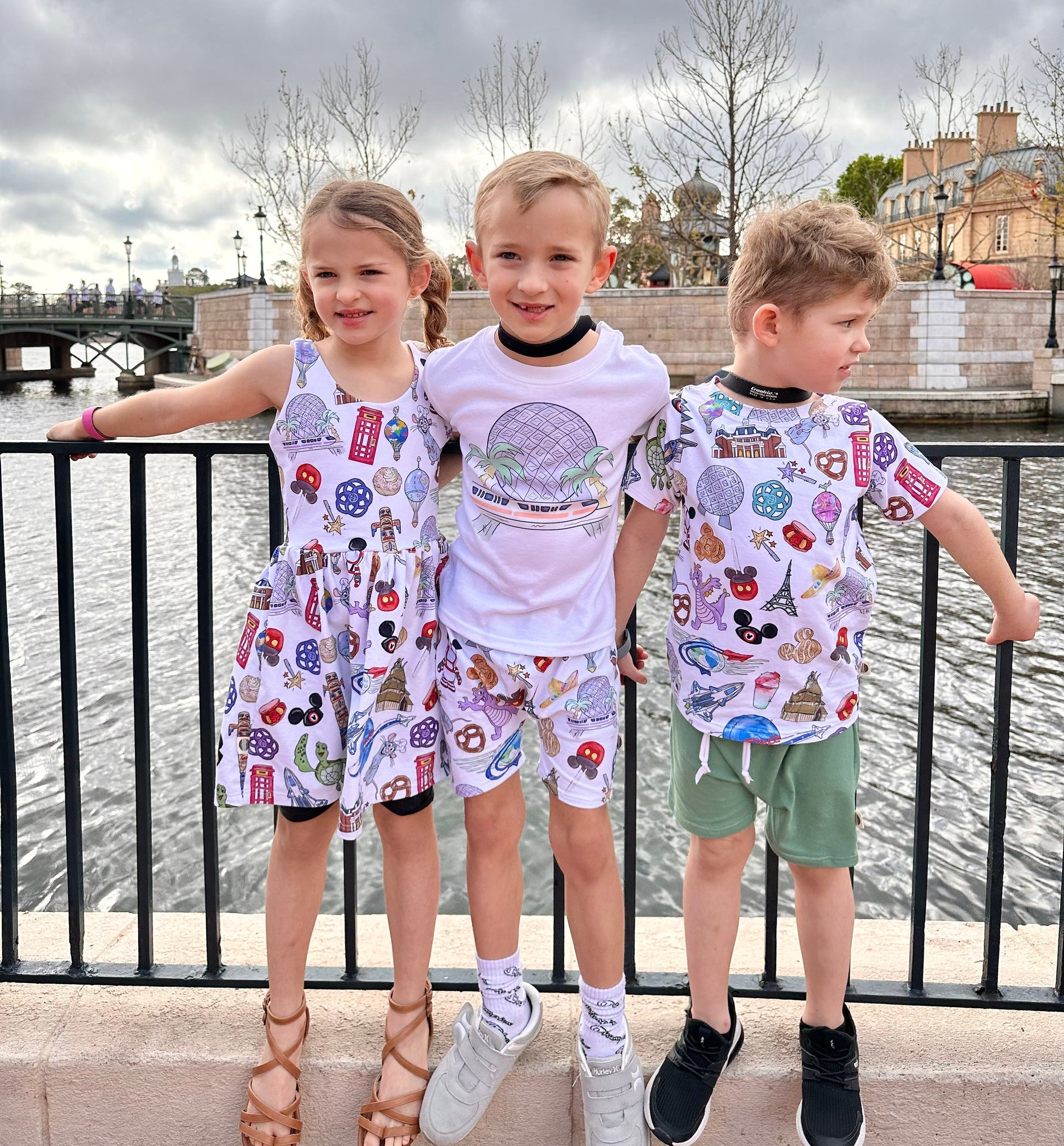 Epcot Kids T-shirt, Disney Epcot Tee, Disney Vacation Tee for Kids, Disney Trip T-shirt, Mickey tee, Disney Character Shirt, Figment Tee