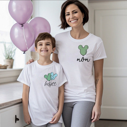 Custom Birthday Disney Family Tee, Birthday Mickey Tee, Magic Kingdom Family Tees, Custom Adult Disney T, Disney Vacation T, Family Trip Tee