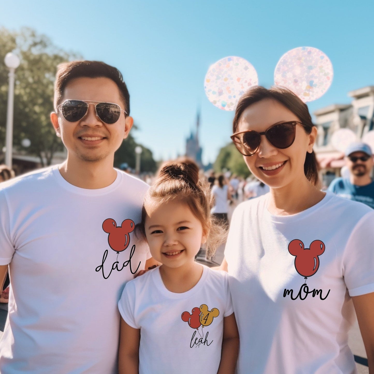 Custom Birthday Disney Family Tee, Birthday Mickey Tee, Magic Kingdom Family Tees, Custom Adult Disney T, Disney Vacation T, Family Trip Tee