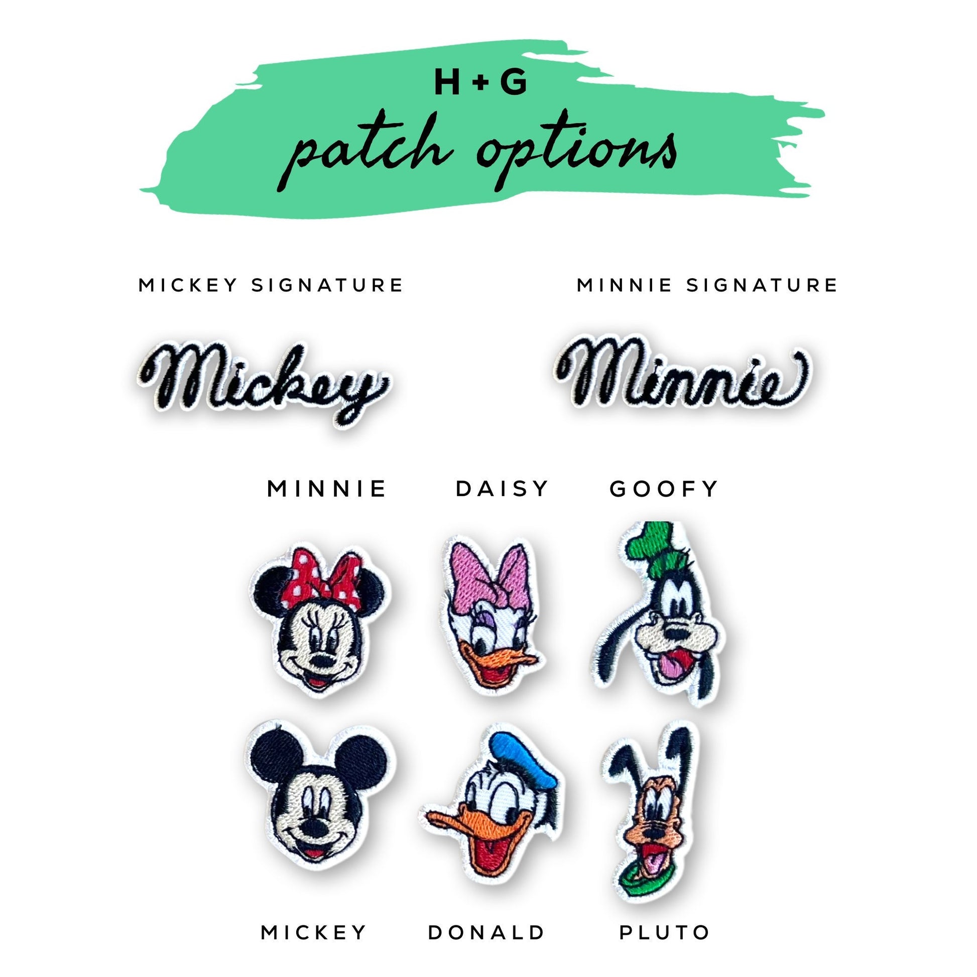 Disney Fanny Pack with Minnie bow Patch, Disney Belt Bag, Crossbody Park Bag, Travel Bag, Chenille Patches