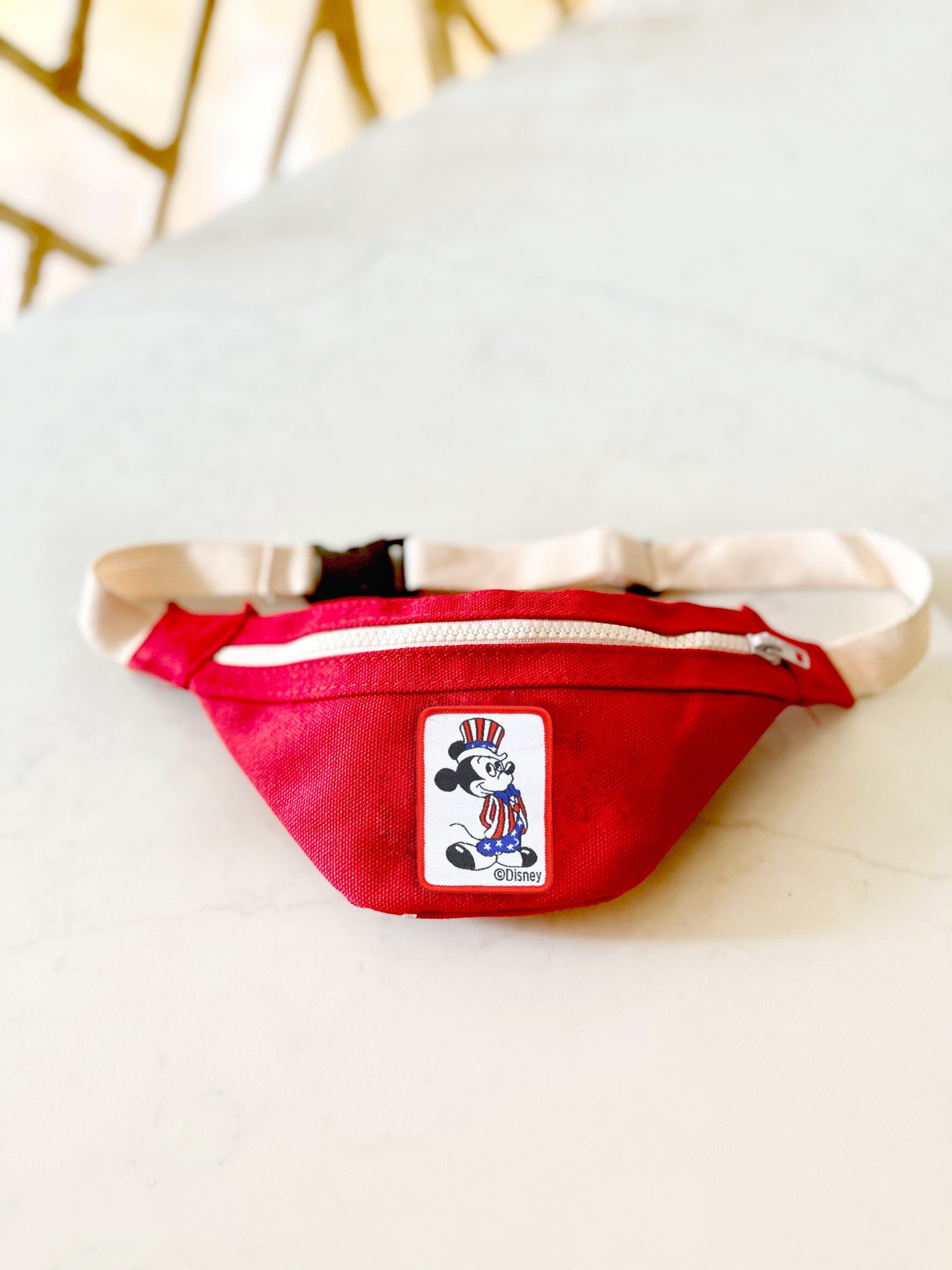 Kids Disney Fanny Pack, Kids Mickey Belt Bag, Disney Belt Bag, Crossbody Park Bag, Kids Travel Bag, Fourth of July Fanny pack