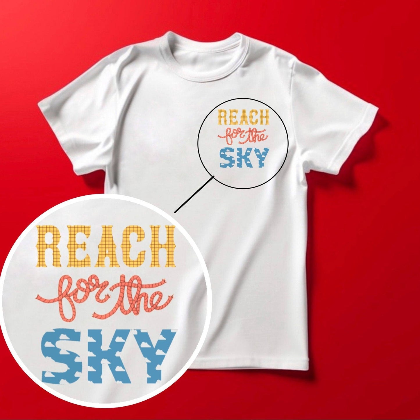 Adult Toy Story Tee, Reach for the Sky Disney tee, Hollywood Studios Disney Tee, Adult Disney Tee , Vacation Family Trip Tees
