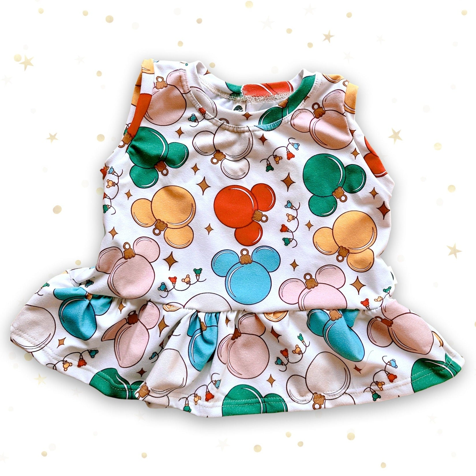 Girls Christmas Mickey Tank Set, Christmas Mickey Outfit, Disney Vacation Set for Kids, Disney Trip T-shirt, Girls Christmas Disney Shirt