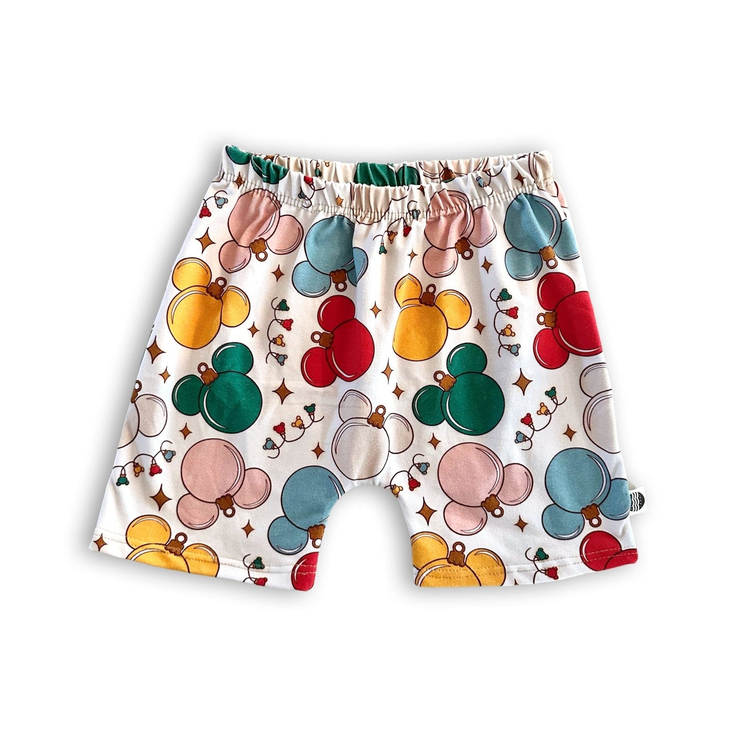 Kids Christmas Disney Crew Shorts, Kids, Baby & Kids Disney Shorts, Mickey Shorts, Boys Disney Shorts, Kids Christmas Mickey Shorts
