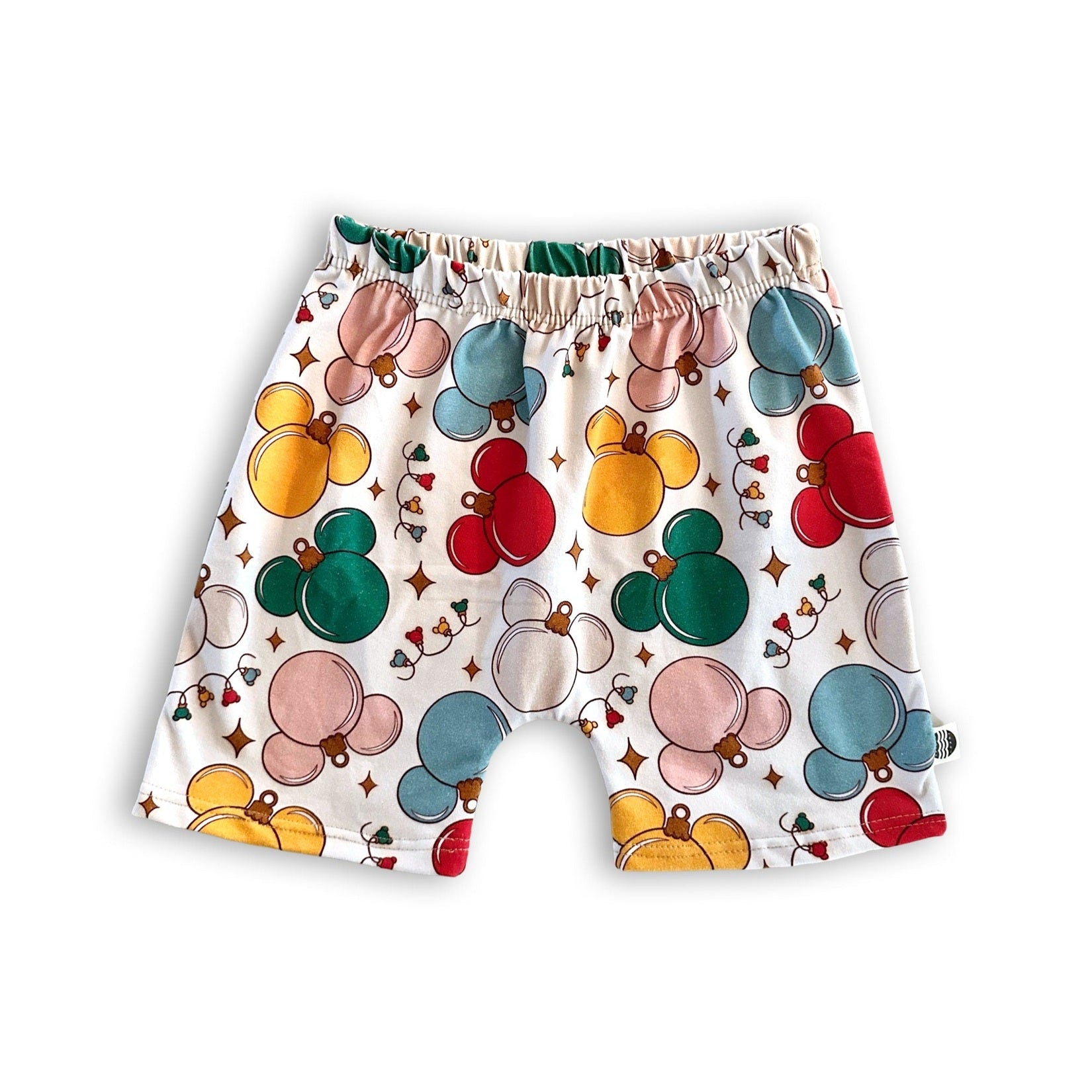 Kids Christmas Disney Crew Shorts, Kids, Baby & Kids Disney Shorts, Mickey Shorts, Boys Disney Shorts, Kids Christmas Mickey Shorts