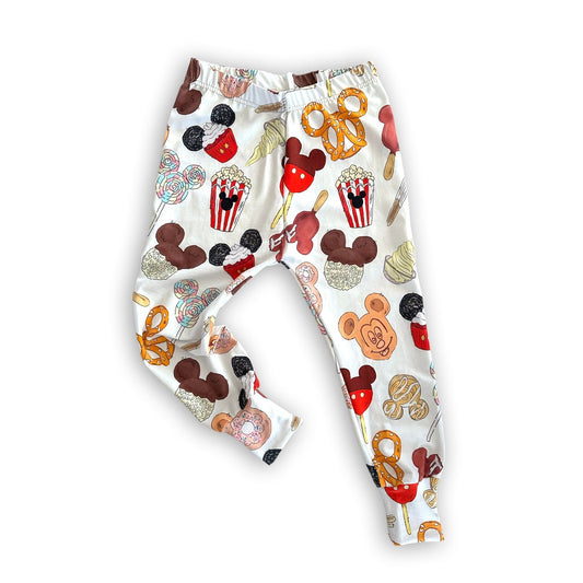 Theme Park Snack Joggers for Kids, Baby , Toddler, Kids , Disney snack pants, Mickey Pants, Boys Mickey Pants, Mickey Friends Pants,