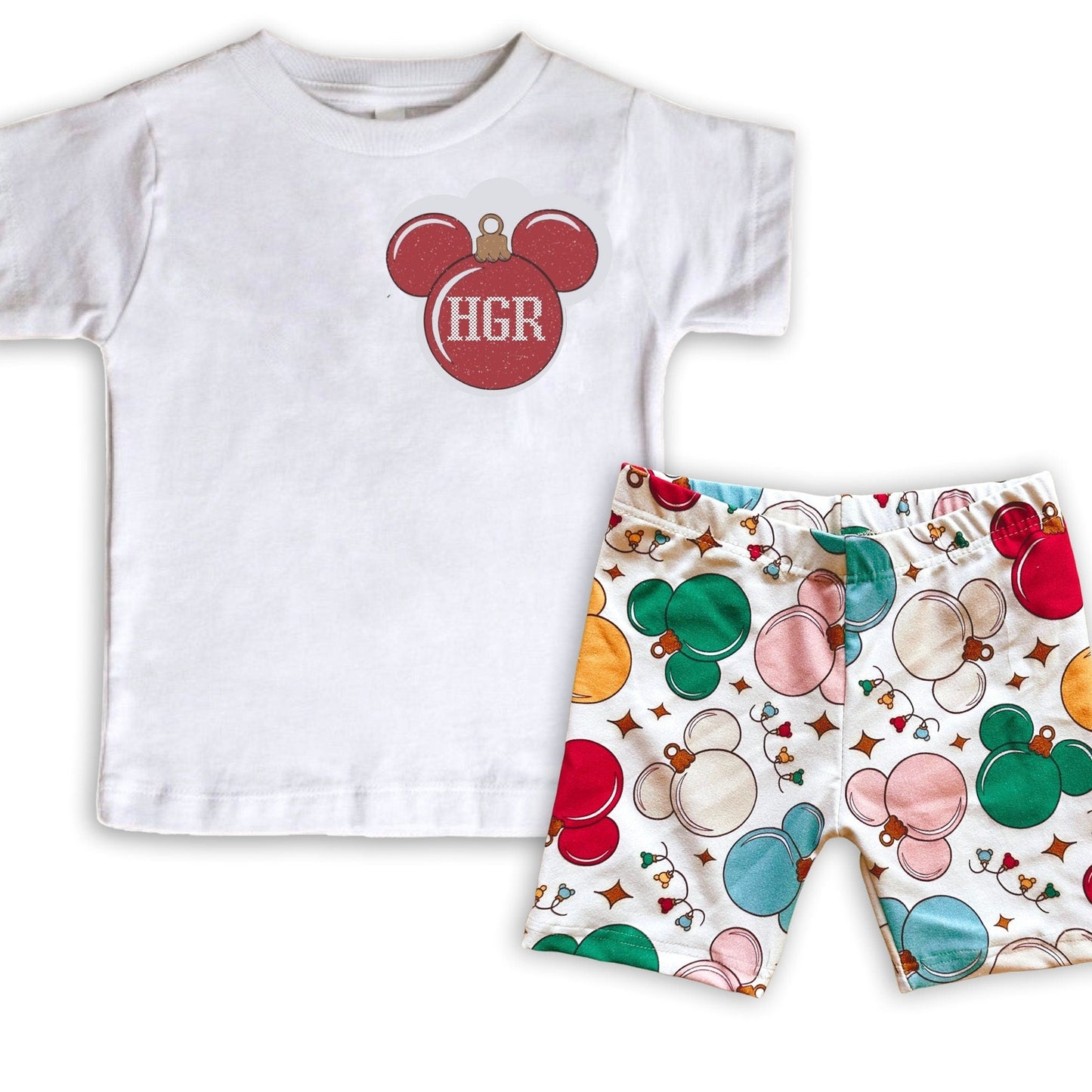 Kids Custom Mickey Christmas Set, Very Merry Christmas Outfit, Mickey Christmas Set,Disney Vacation Outfit,Magic Kingdom Outfit