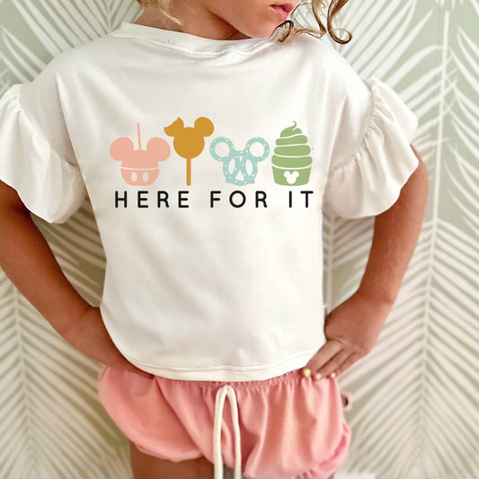 Disney Snacks Tee, Disney Vacation Tee kids & baby Disney Outfit, Girls Disney Outfit, Kids Mickey t-shirt, Girls Magic Kingdom Snack Shirt
