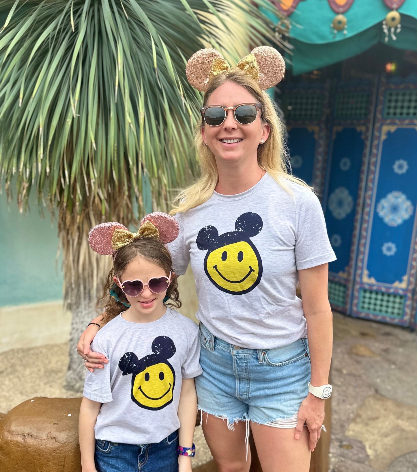 Mickey Smiley Face Disney tee, Mickey Family Tee, Kids Adult Epcot Disney Tee, Adult Disney Tee , Disney Vacation Family Trip Tees