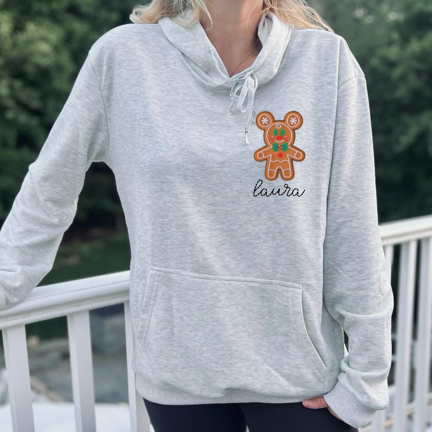 Family Disney Gingerbread Mickey Hoodie, Disney Christmas Hoodie, Mommy Me Disney Sweatshirt, Unisex family Disney sweatshirts