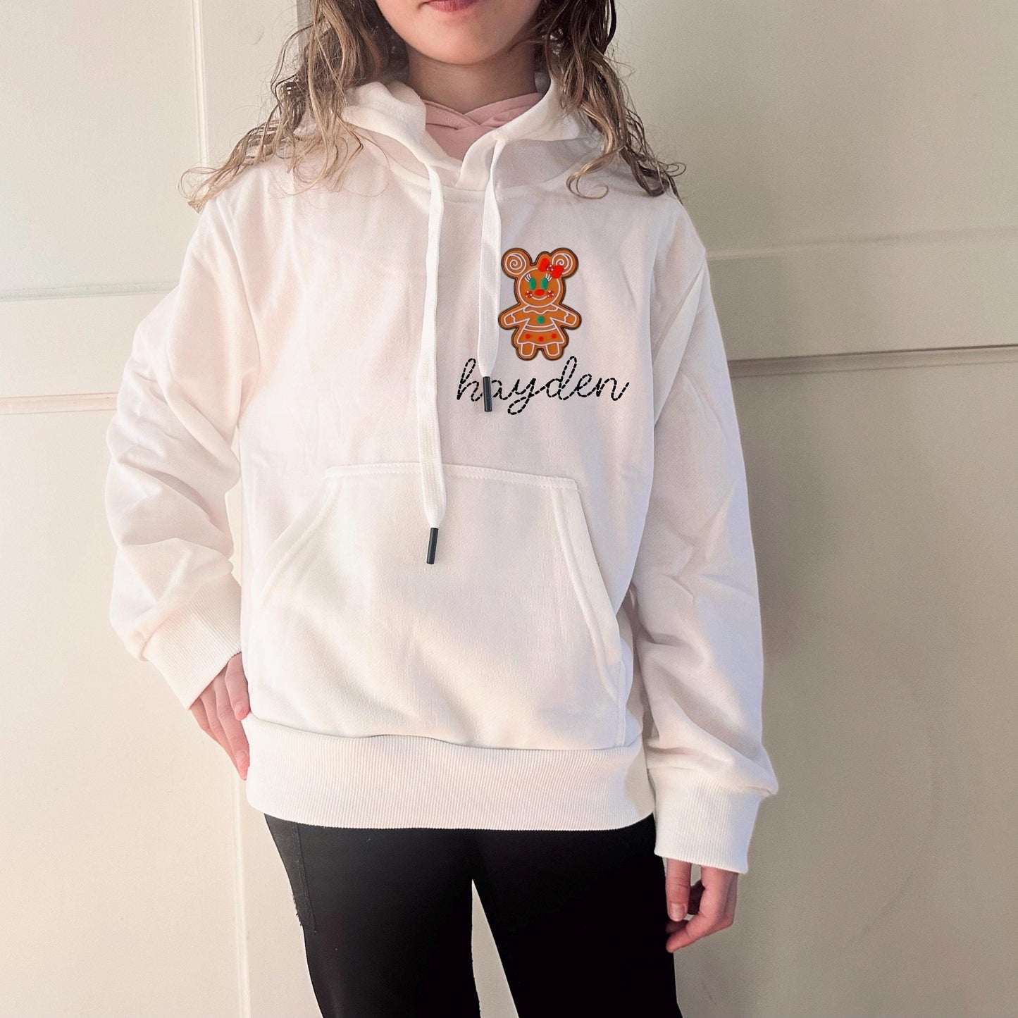 Family Disney Gingerbread Mickey Hoodie, Disney Christmas Hoodie, Mommy Me Disney Sweatshirt, Unisex family Disney sweatshirts