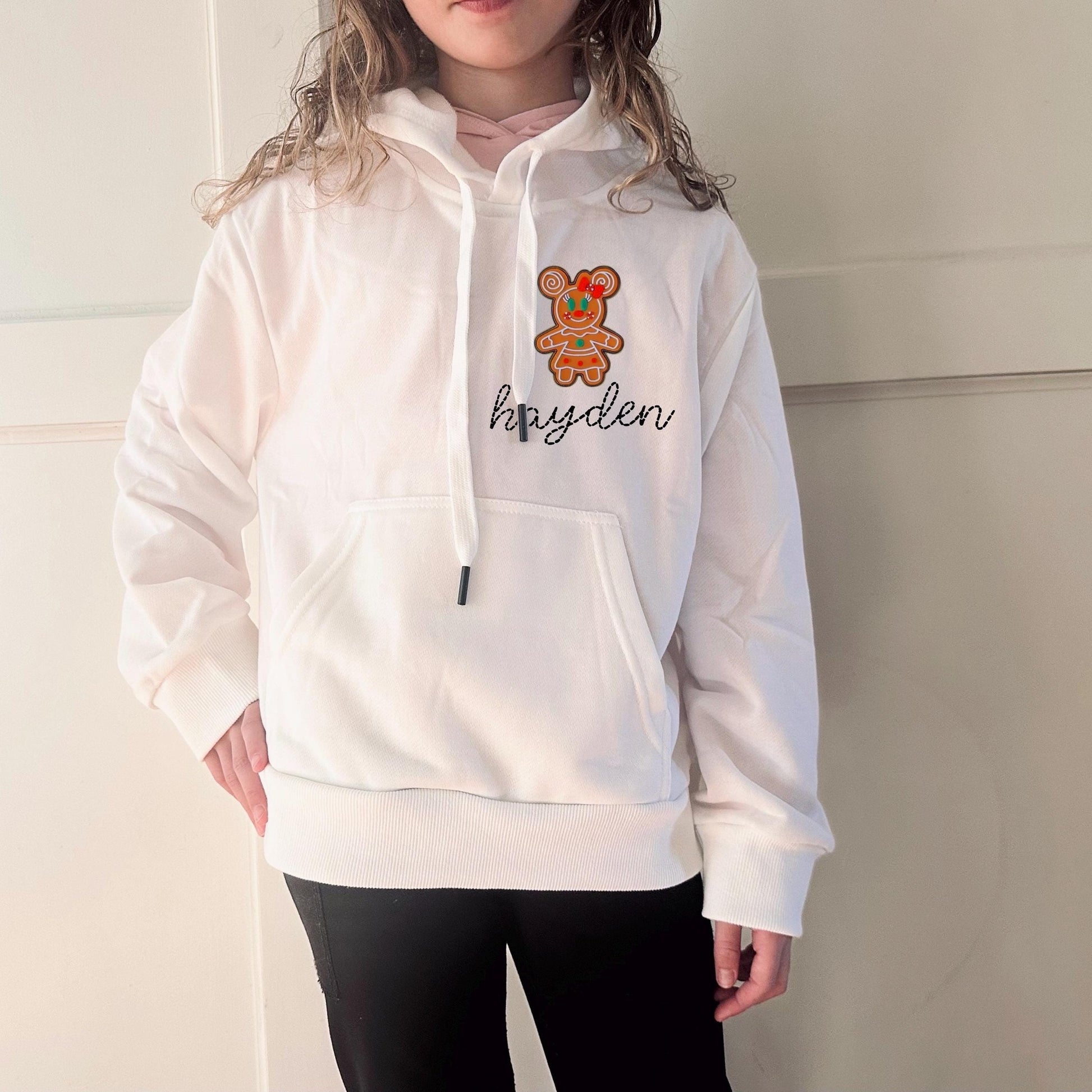 Family Disney Gingerbread Mickey Hoodie, Disney Christmas Hoodie, Mommy Me Disney Sweatshirt, Unisex family Disney sweatshirts