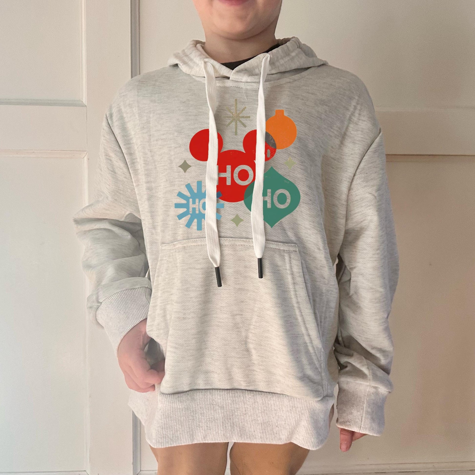 Family Disney Ho Ho Ho Hoodie, Disney Christmas Hoodie, Mommy Me Disney Sweatshirt, Unisex family Disney sweatshirts