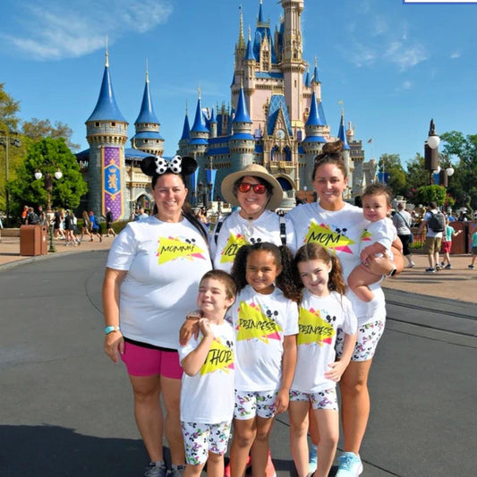 Custom Retro Disney Family Tee, Mom Disney tee, Mickey Mouse club T, Adult Disney Tee, Custom Adult Disney Vacation tee, Family Trip Tee
