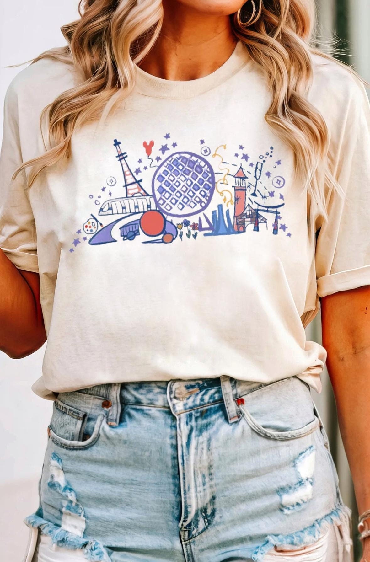 Retro Epcot Family t-shirt, Adult Epcot Shirt, Kids Epcot Disney Tee, Vintage Epcot Tee, Adult Disney Tee , Disney Vacation Family Trip Tees