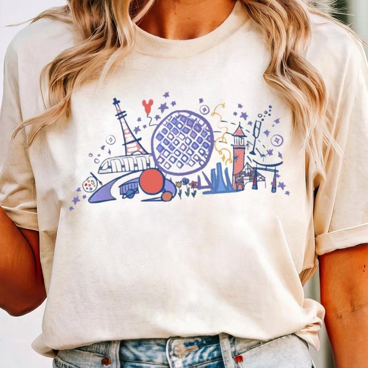 Retro Epcot Family t-shirt, Adult Epcot Shirt, Kids Epcot Disney Tee, Vintage Epcot Tee, Adult Disney Tee , Disney Vacation Family Trip Tees