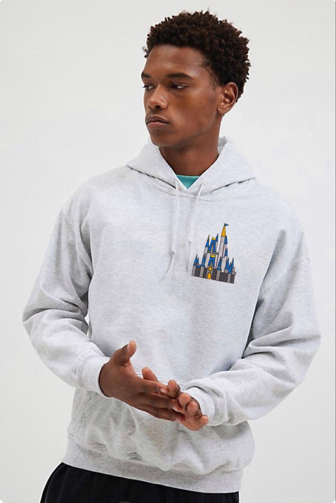 Emroidered Patch Magic KingdomCastle Hoodie, Disney Family Sweatshirts, Mickey Hoodie, Mommy Me Disney Sweatshirt,Family Disney sweatshirts
