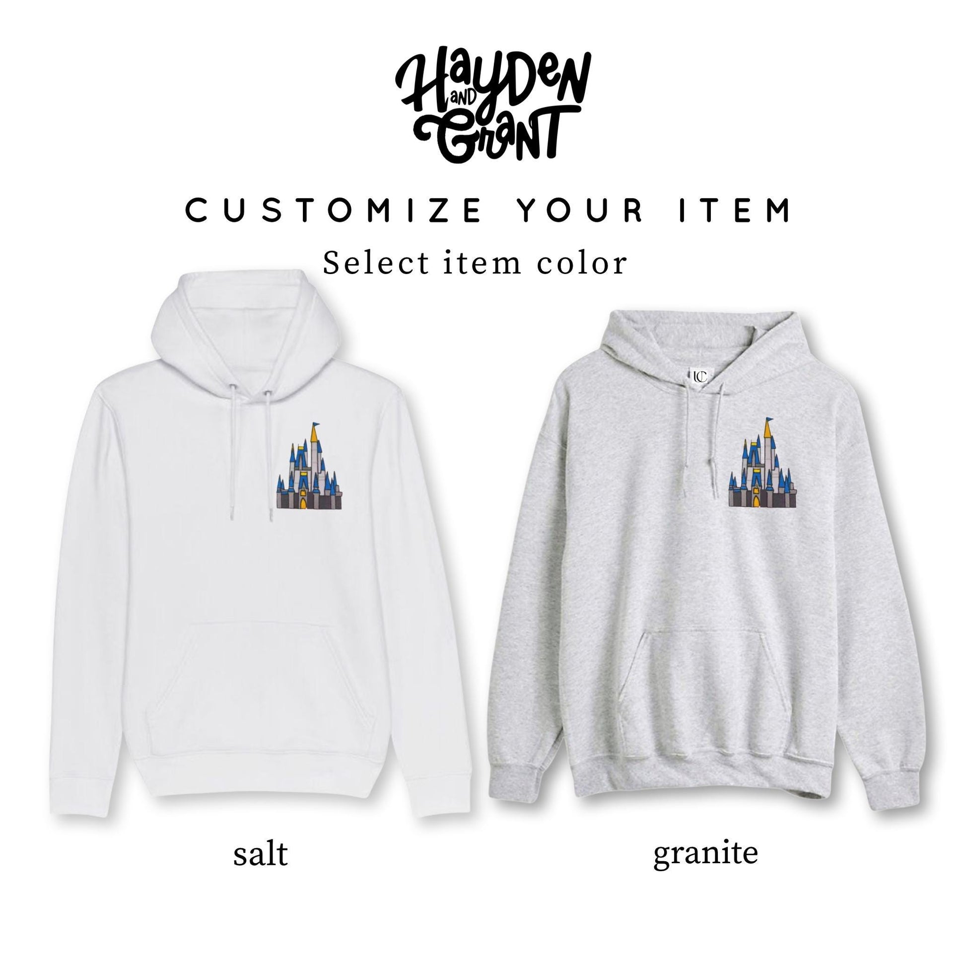 Emroidered Patch Magic KingdomCastle Hoodie, Disney Family Sweatshirts, Mickey Hoodie, Mommy Me Disney Sweatshirt,Family Disney sweatshirts