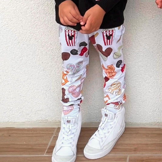 Theme Park Snack Joggers for Kids, Baby , Toddler, Kids , Disney snack pants, Mickey Pants, Boys Mickey Pants, Mickey Friends Pants,