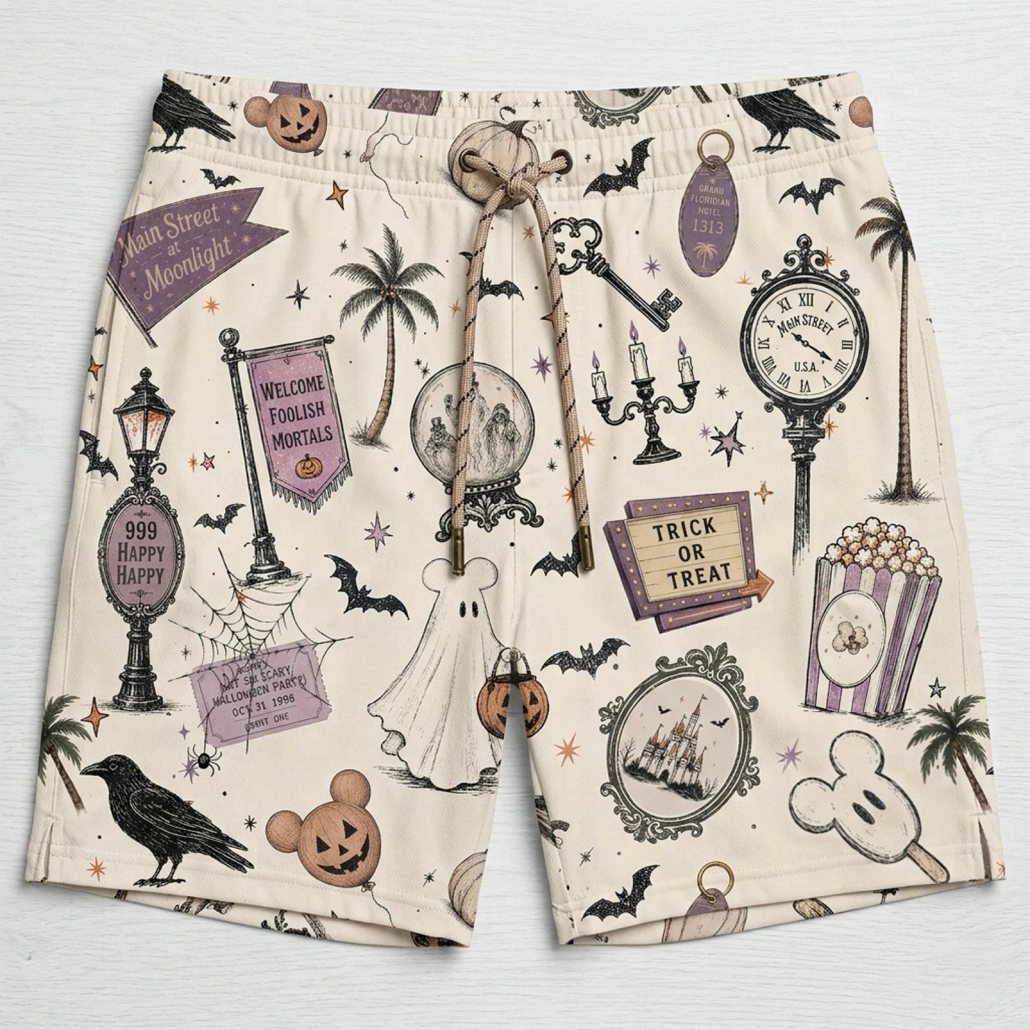 Happy Haunts Men’s Resortech™ Resort Shorts