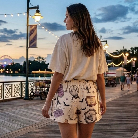 Happy Haunts Women’s Breezy Shorts